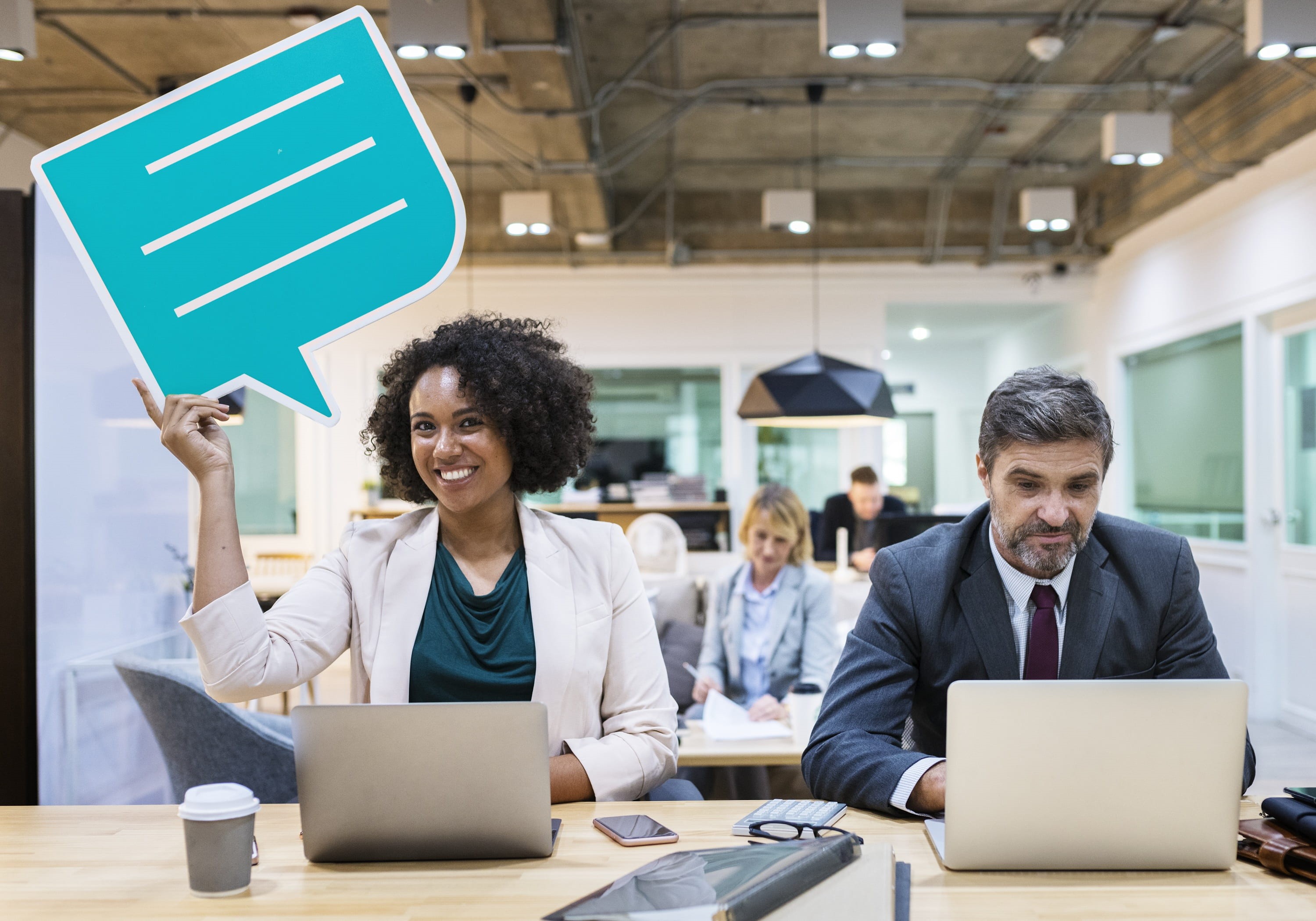 connection, diverse, message, smartphone, people, business, global communication, man, employee, using laptop, bright, wireless technology, together, businessman, HD Wallpaper
