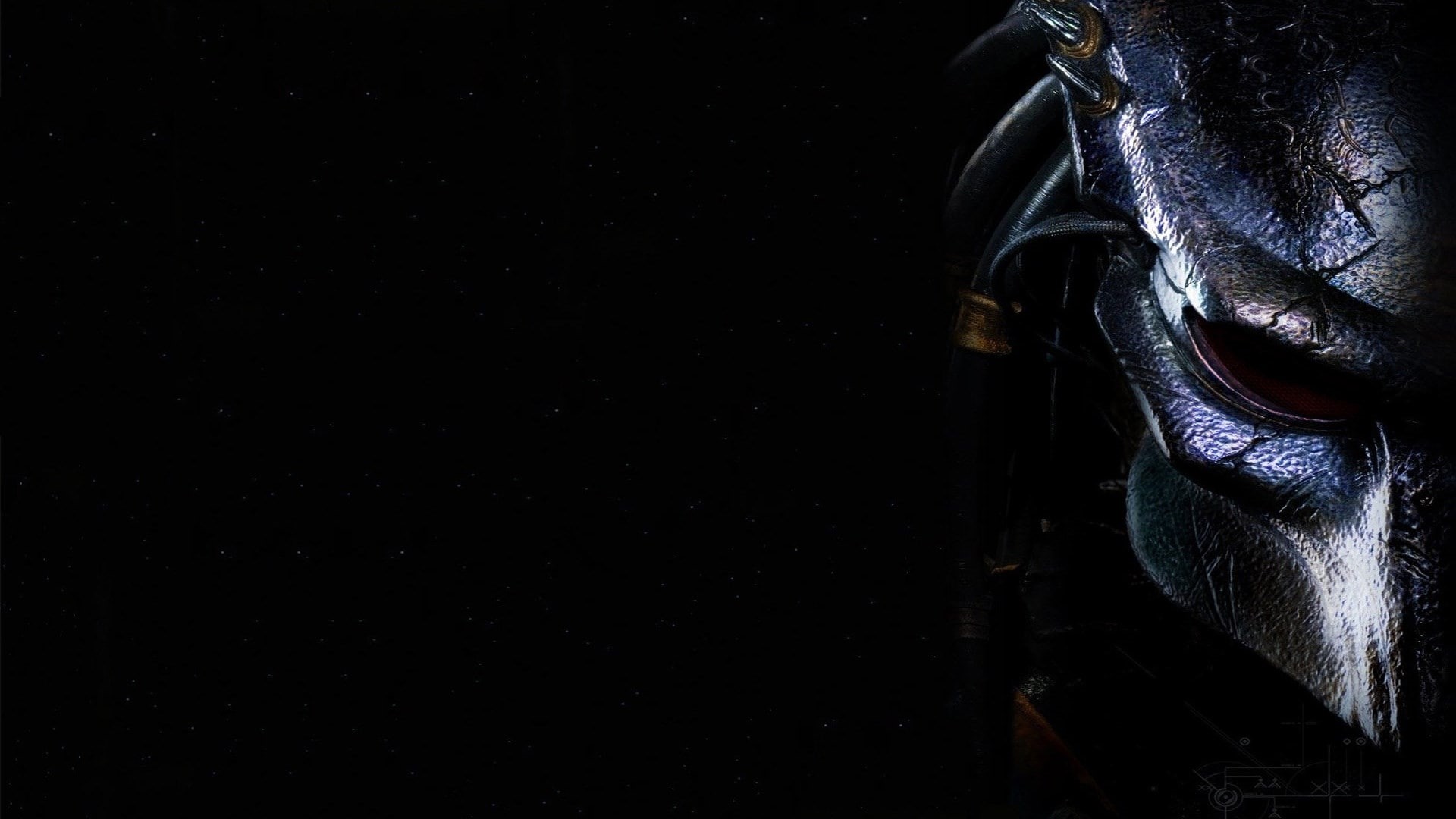 black color, human representation, human body part, close-up, body part, night, copy space, statue, creativity, people, art and craft, representation, predator computer  backgrounds, HD Wallpaper