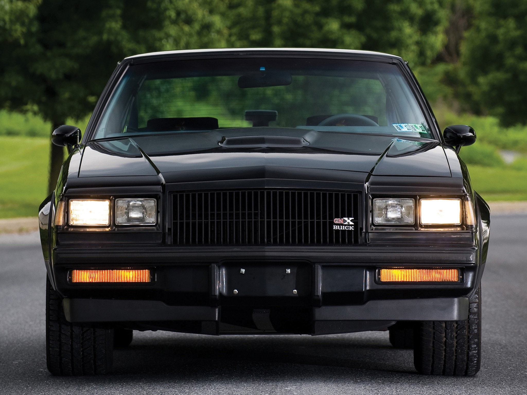 grand, j47, gnx, buick, muscle, 1080P, coupe, national, 1987, regal, HD Wallpaper