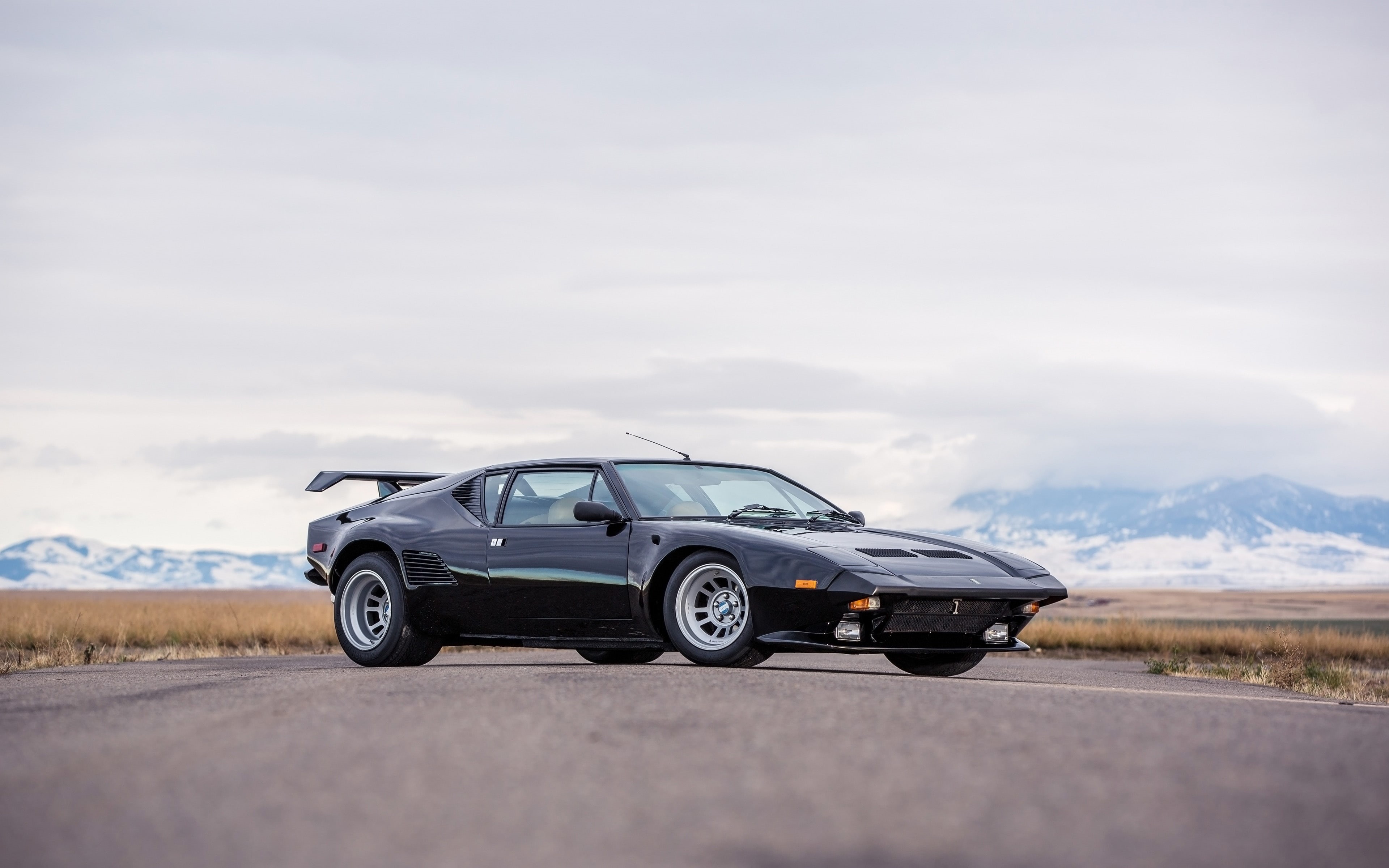 4K, tomaso, gt5, gt5s, gt5-s, pantera, supercar, vehicle, 1987, automobile, de-tomaso, detomaso, car, auto, HD Wallpaper