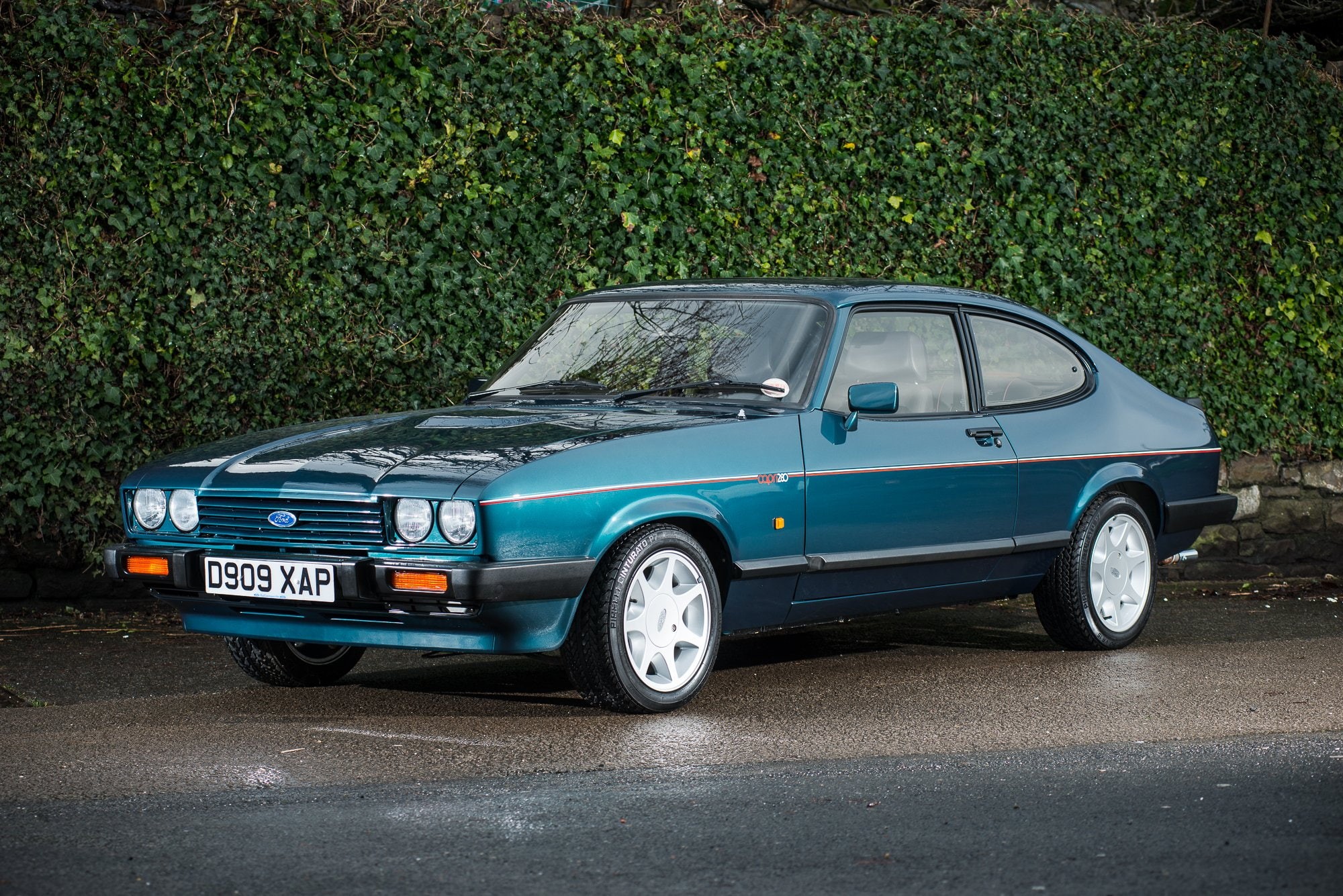 capri, ford, coupe, cars, 1987, 280, 1080P, HD Wallpaper