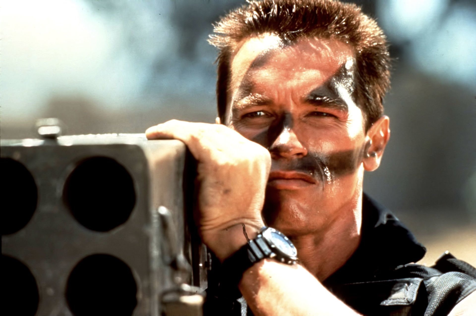 technology, mid adult men, body part, men, occupation, portrait, human face, mid adult, one person, males, Movie, 1080P, Arnold Schwarzenegger, beard, HD Wallpaper