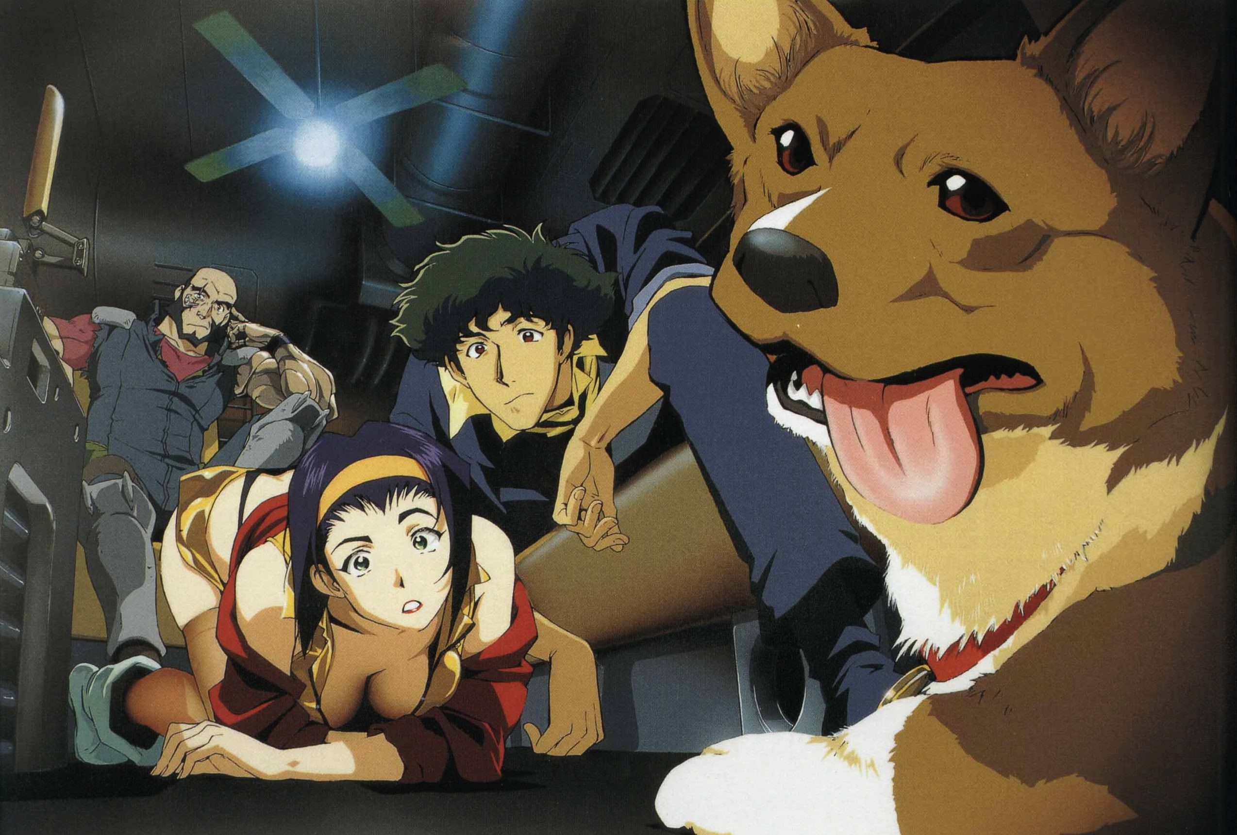 cowboy, anime, cowboy bebop, art, hd, bebop, 1080P, HD Wallpaper