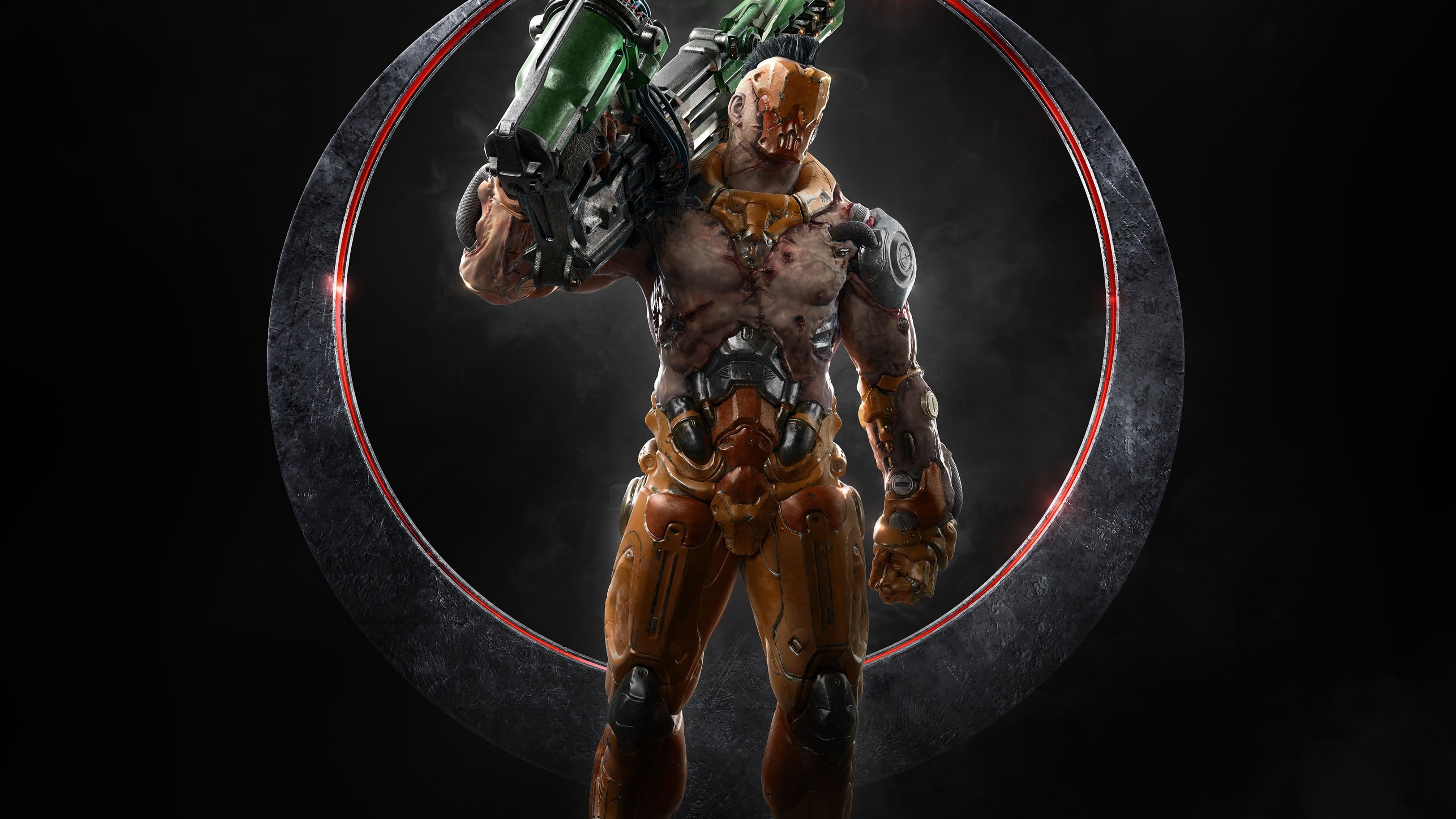 Visor, Quake Champions, shooter, pc, 4K, best games, HD Wallpaper