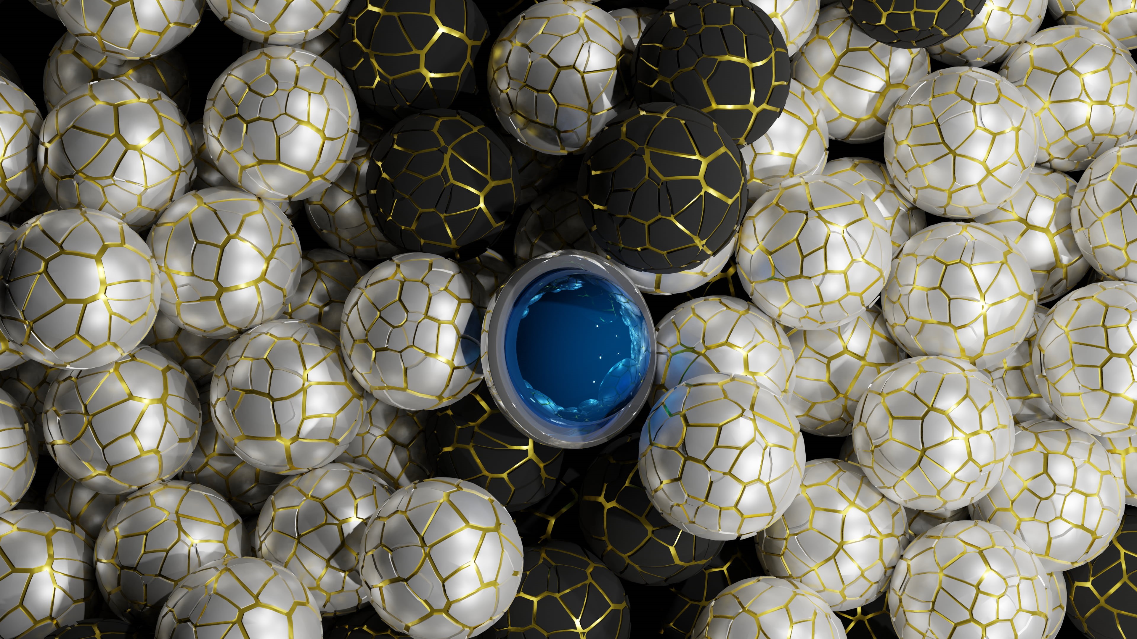 4K, CGI, kintsukuroi, Cryonics Institute, HD Wallpaper