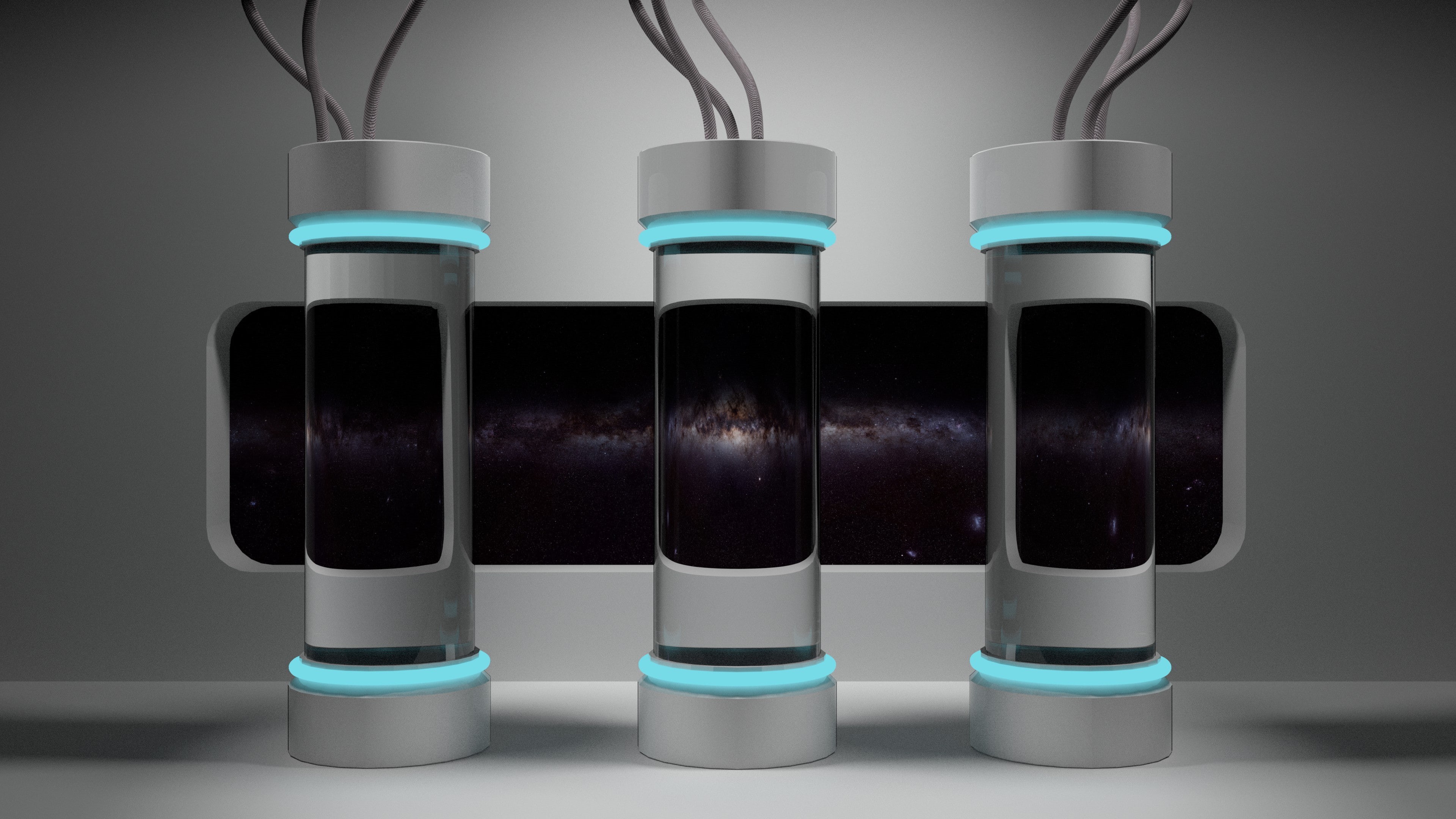 galaxy, Milky way, Capsule, Cryonics, 4K, HD Wallpaper