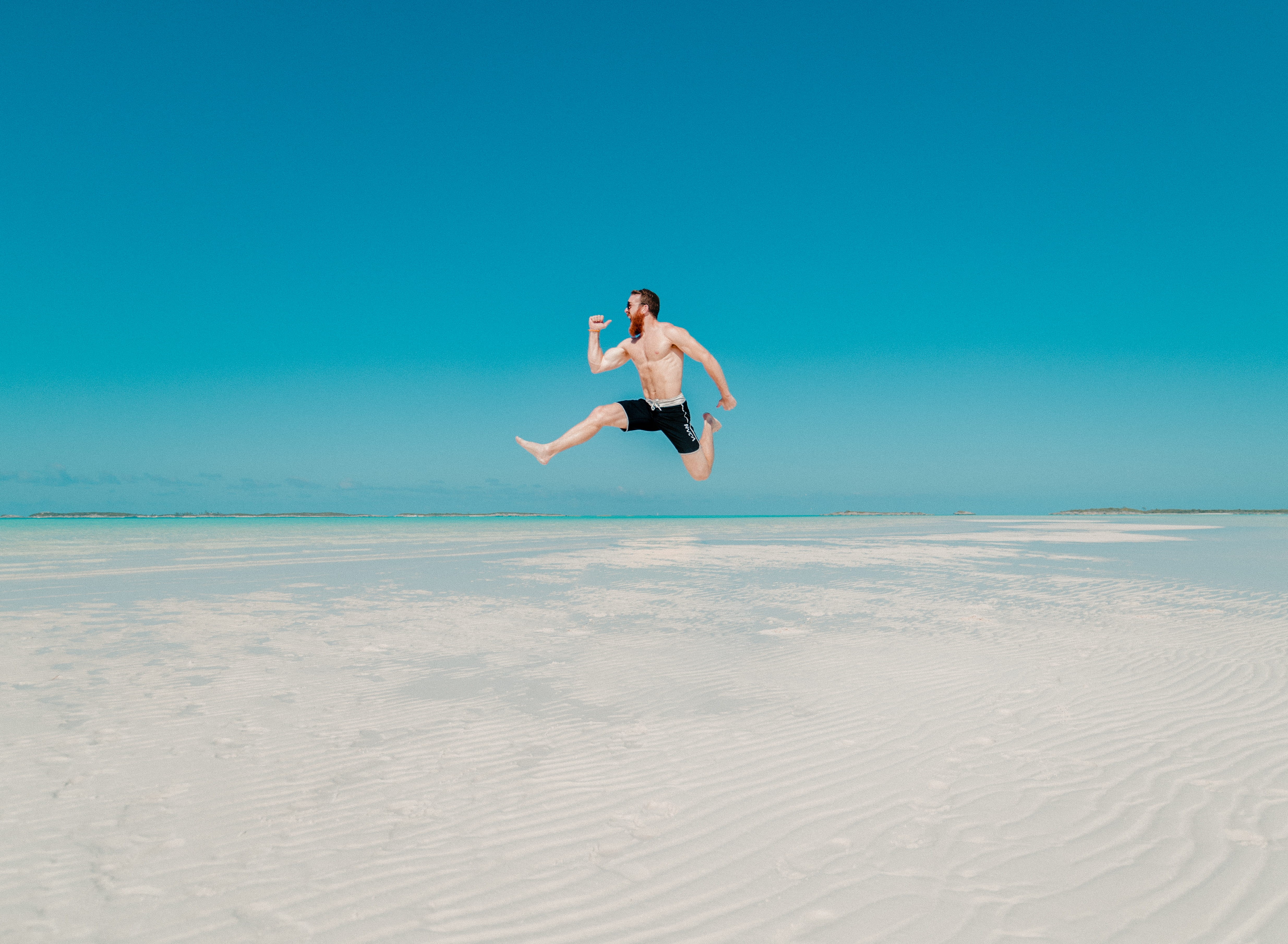 lifestyles, day, photography, adult, daytime, body, blue water, man, sea, summer, water, beach, time, young adult, blue ocean, leisure activity, one person, HD Wallpaper