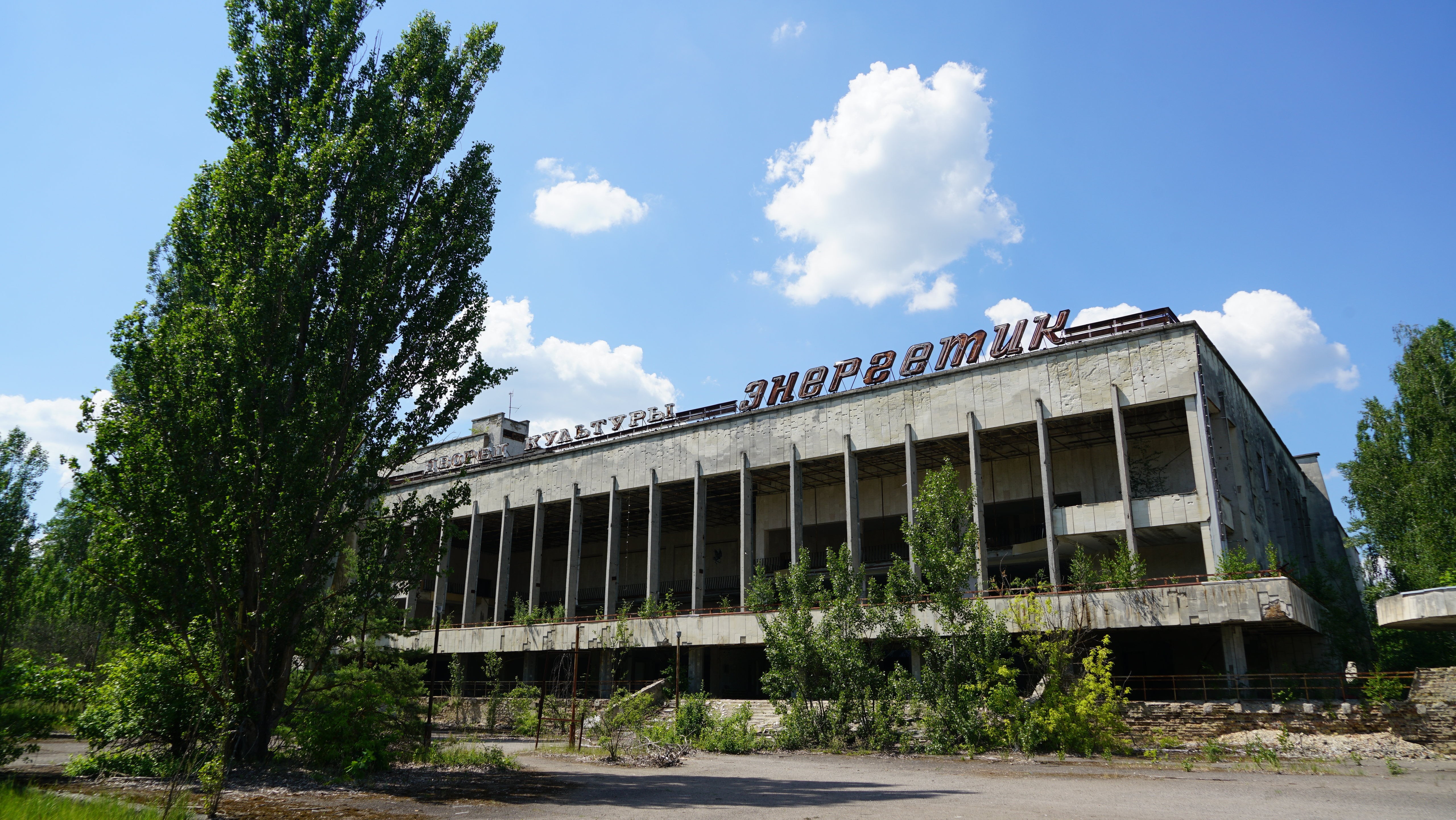 5K, energetic, gym, Pripyat, Фитнес-клуб, Культурный центр, the building, HD Wallpaper