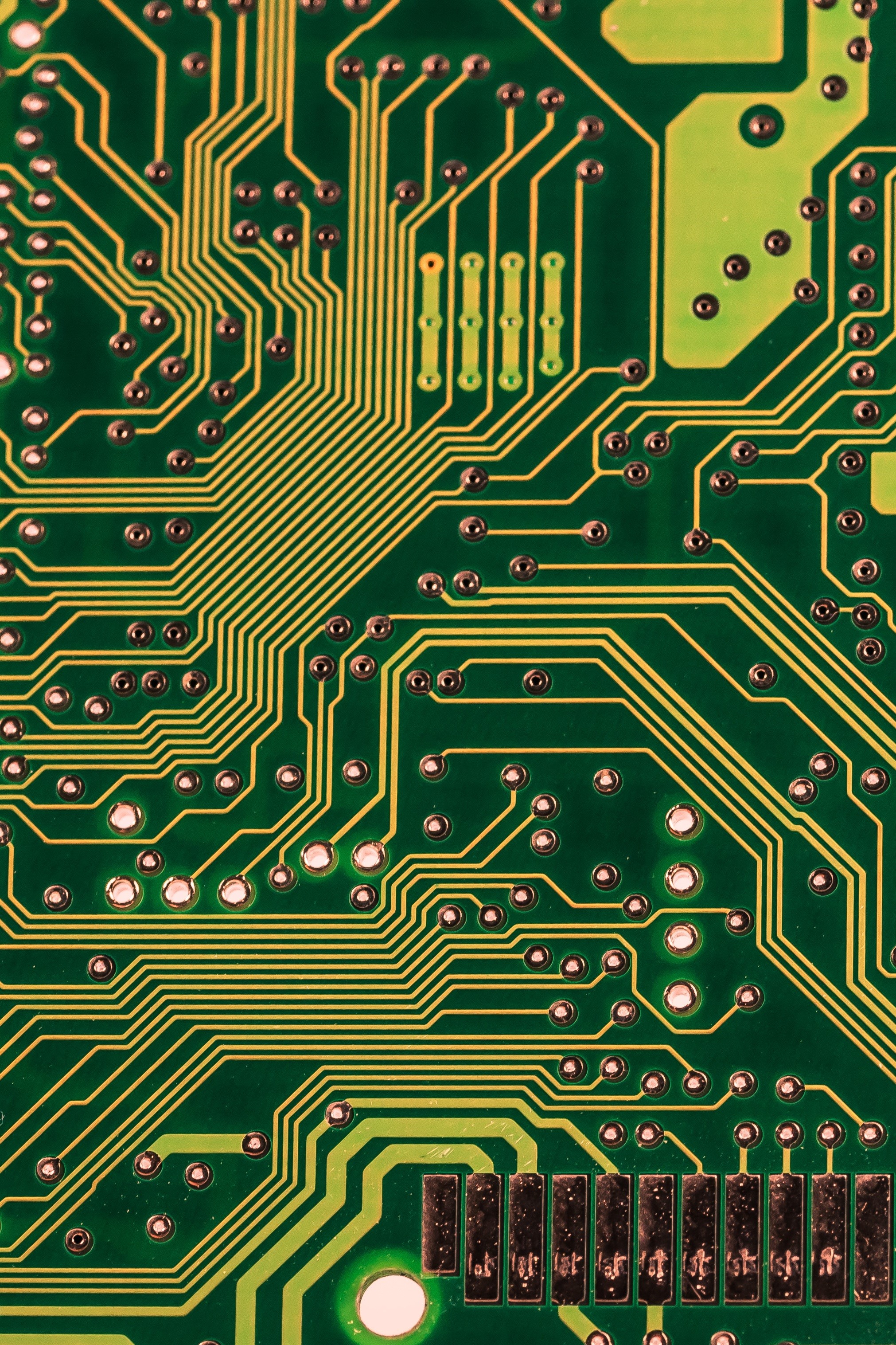 macro, hard drive, chip, computer Part, riser board, electronics, pattern, electrical Component, hardware, mother Board, close-up, black, lines, full frame, Phone HD Wallpaper