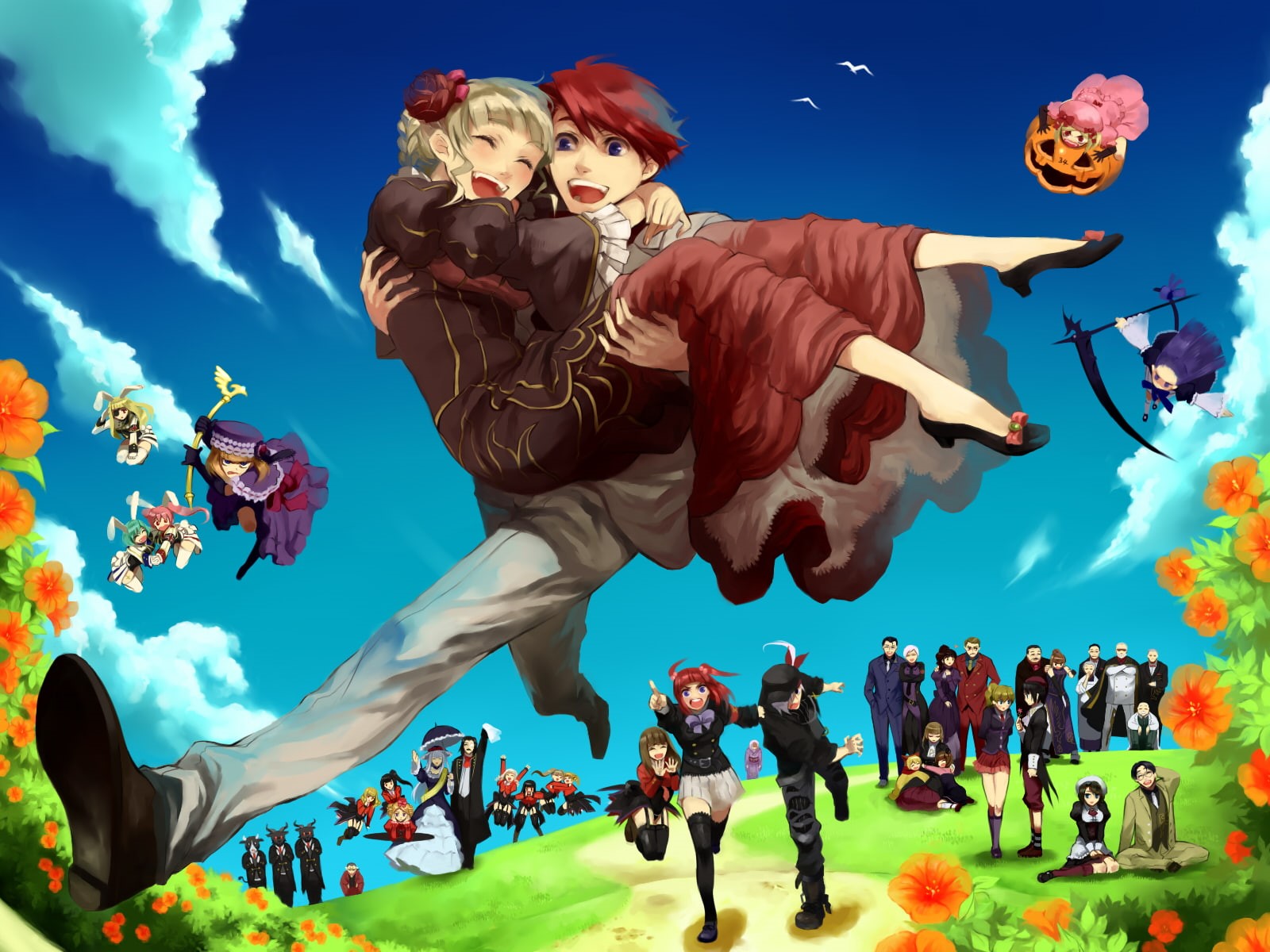 virgilia, shannon, beatrice, siesta45, siesta00, gaap, sakutaro, 720P, ronove, leviathan, beelzebub, siesta410, asmodeus, gado boa, belphegor, lucifer, HD Wallpaper