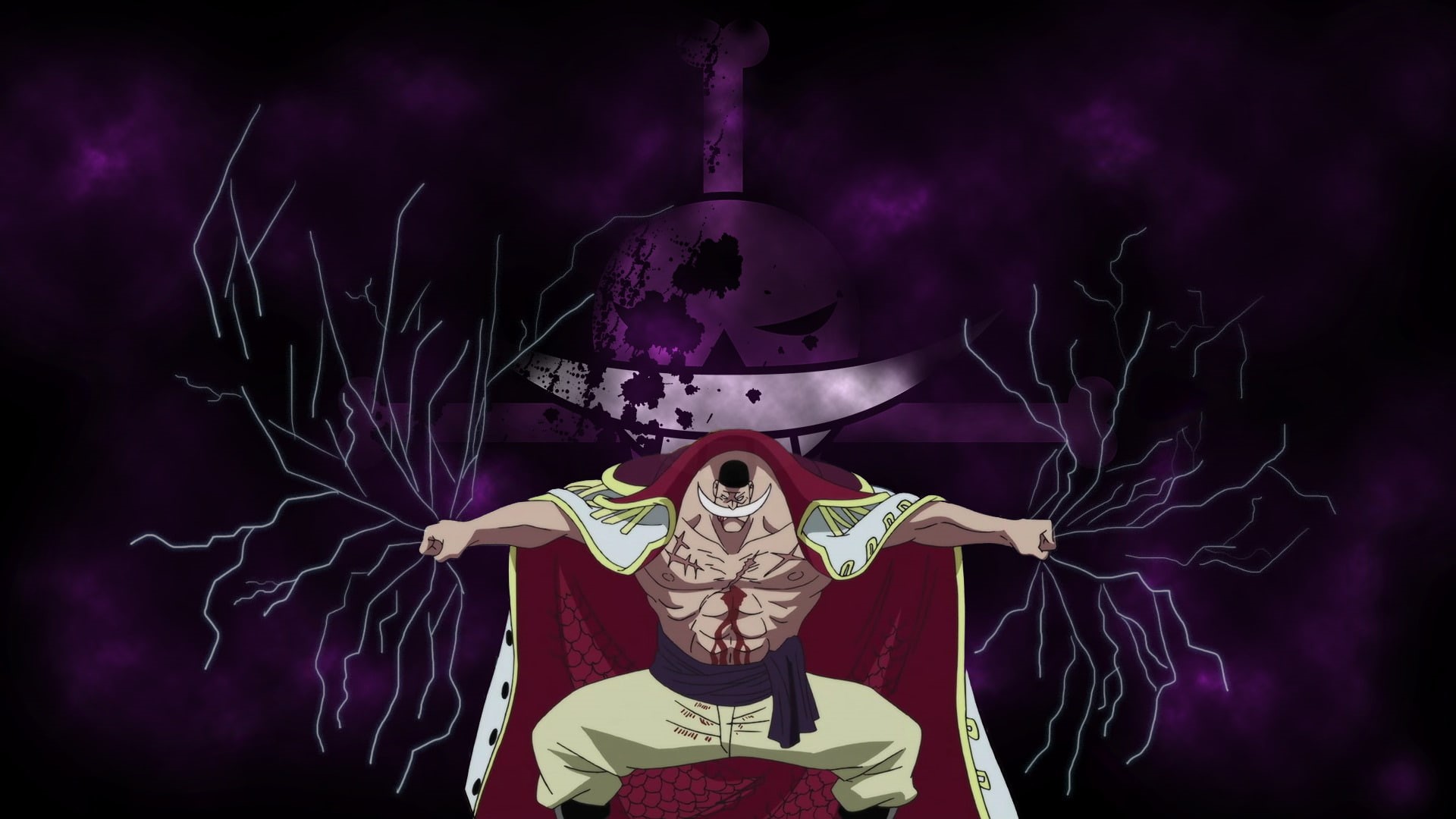 1080P, Anime, Edward Newgate, One Piece, HD Wallpaper