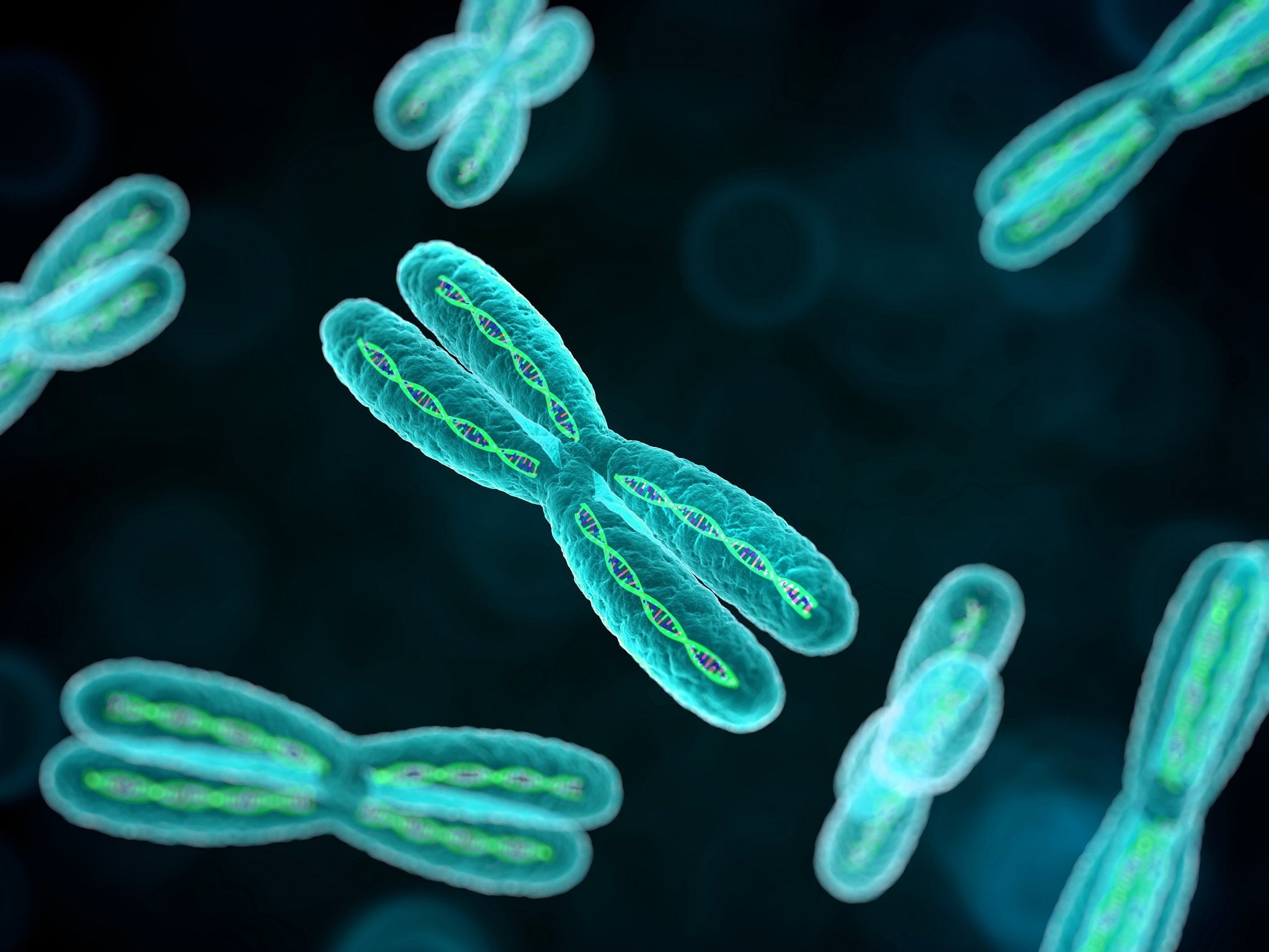 psychedelic, 3 d, chromosome, pattern, dna, genetic, 1080P, HD Wallpaper