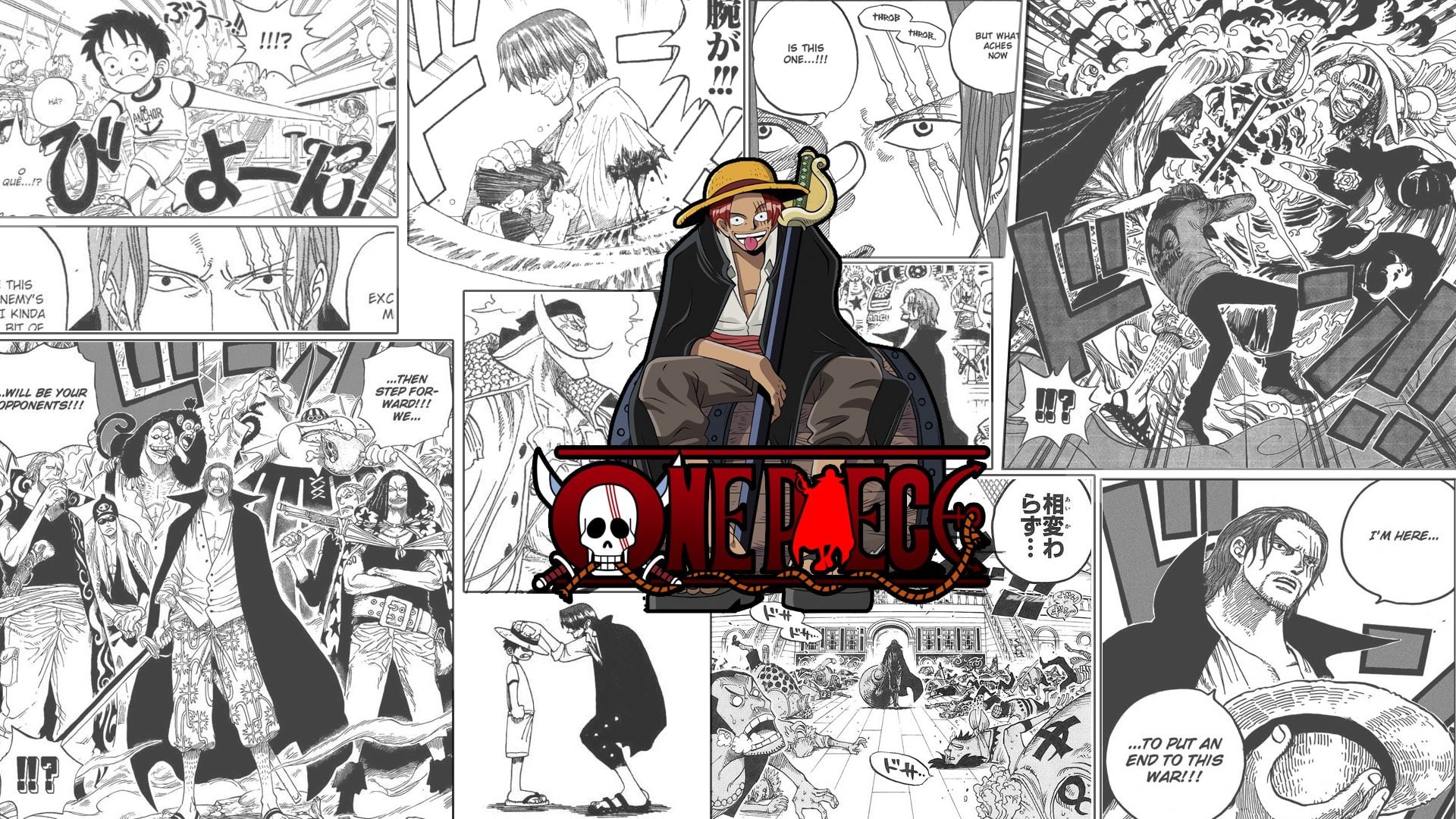 One Piece, Shanks (One Piece), 1080P, Anime, HD Wallpaper