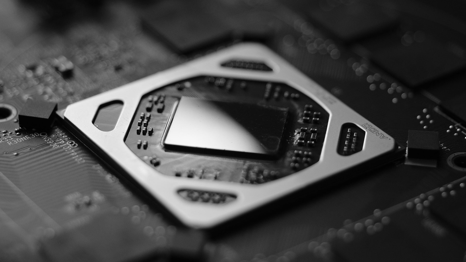 selective focus, connection, 1080P, complexity, transportation, AMD, PCB, still life, car, communication, control, text, microchip, Polaris, equipment, HD Wallpaper