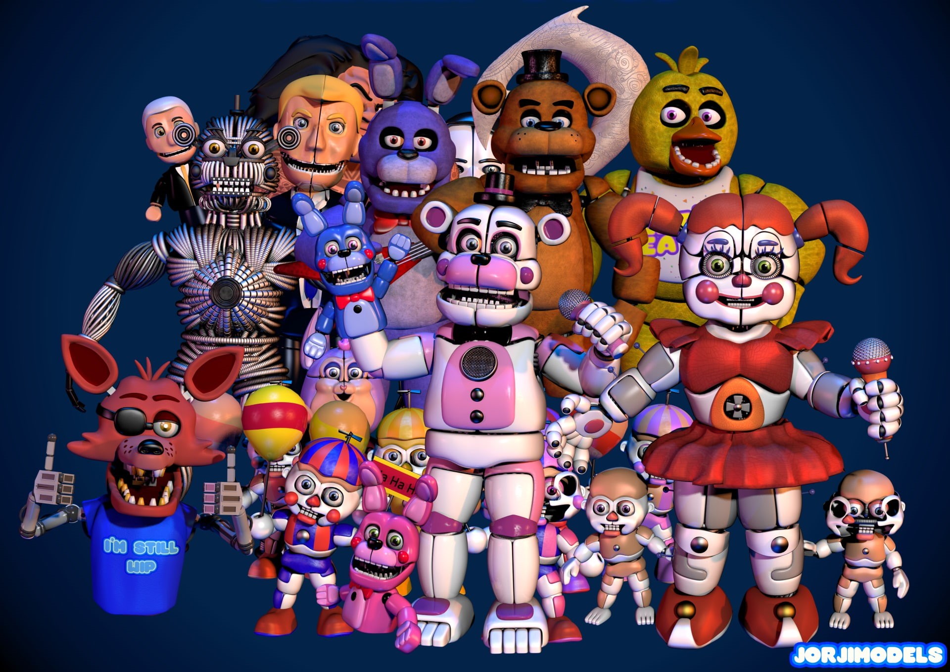 Five Nights at Freddys, 1080P, HD Wallpaper