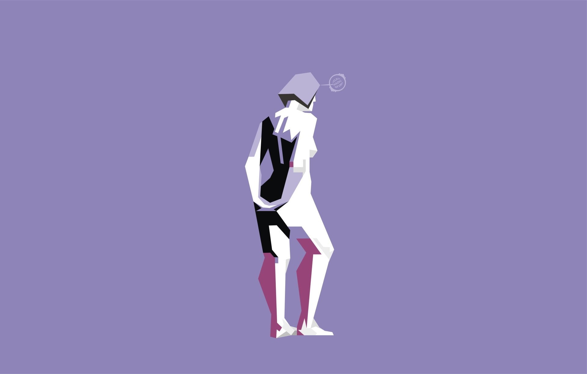 Women, Girl, Simple, Artistic, Geometry, Cubism, 1080P, Model, HD Wallpaper