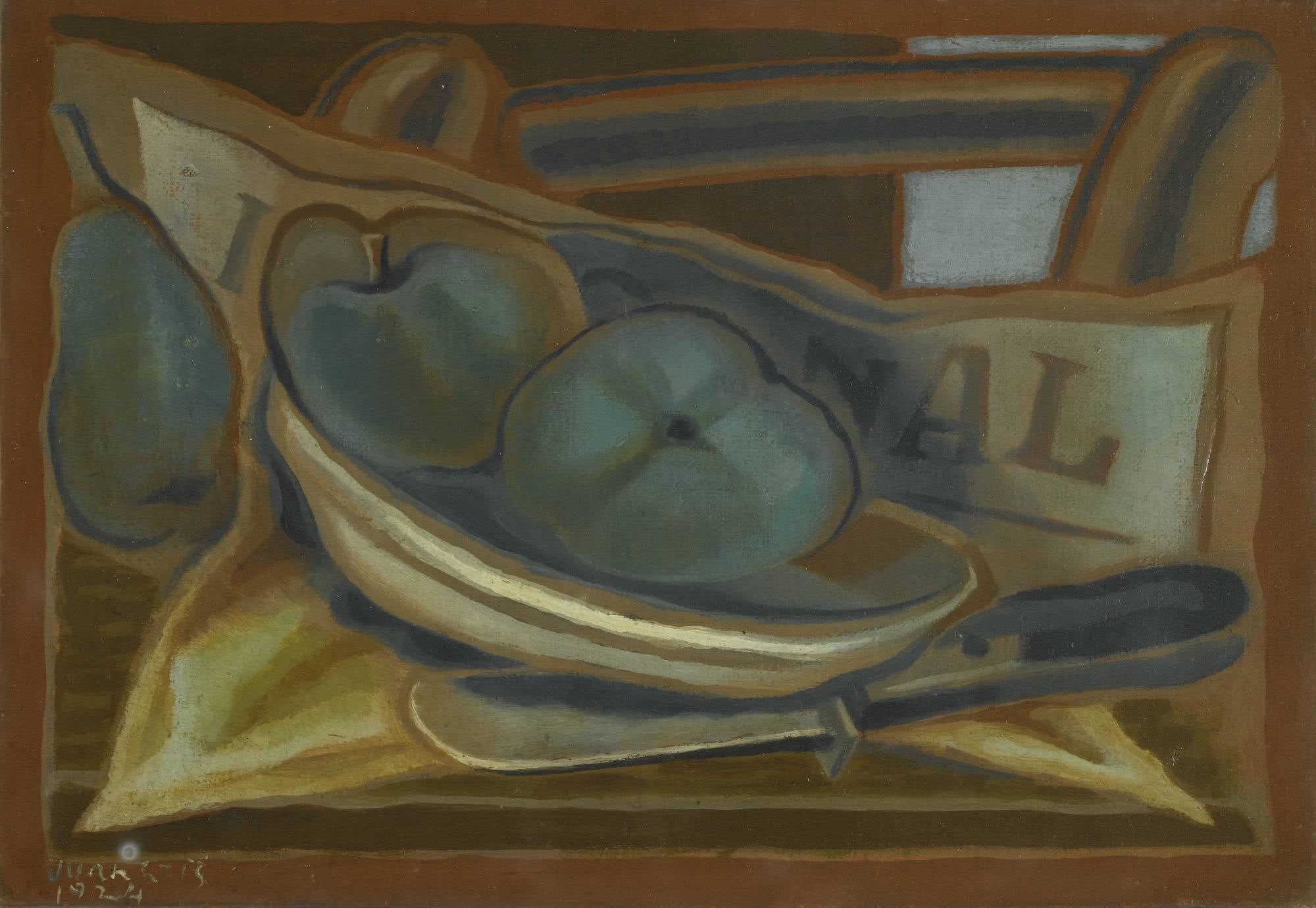 Juan Gris, Apples, 1080P, Cubism, 1924, HD Wallpaper