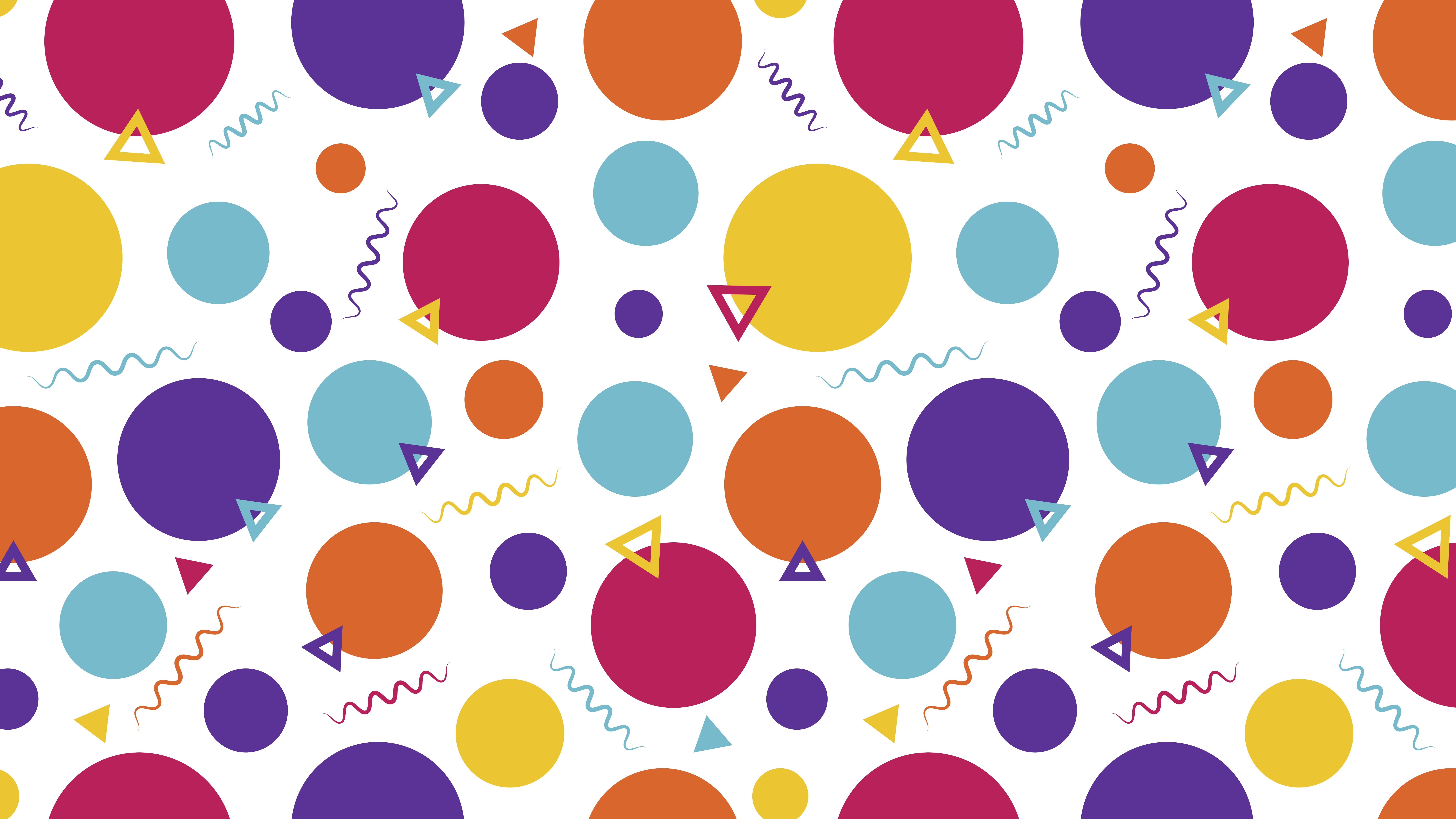 still life, indoors, close-up, art and craft, balloon, circle, geometry, multi colored, 8K, abundance, white color, pattern, design, full frame, no people, HD Wallpaper