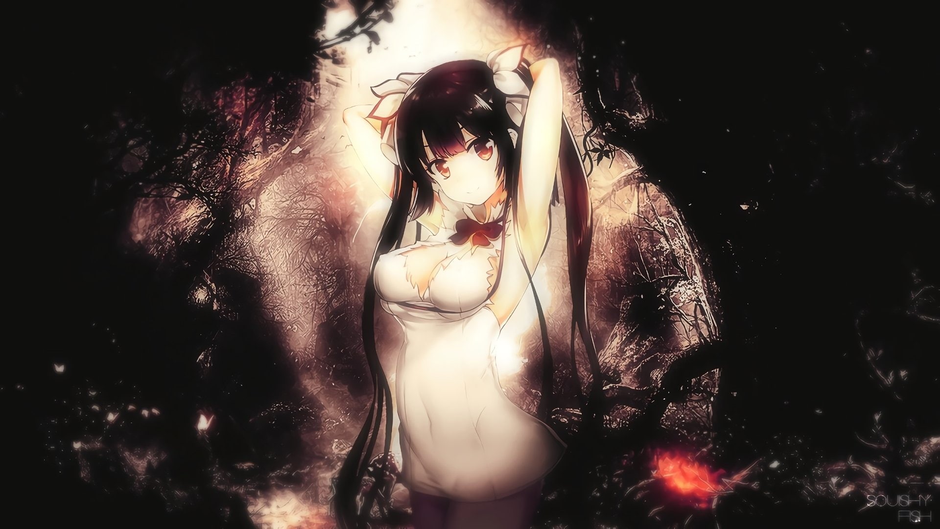 Hestia (DanMachi), 1080P, Is It Wrong to Try to Pick Up Girls in a Dungeon?, Anime, HD Wallpaper