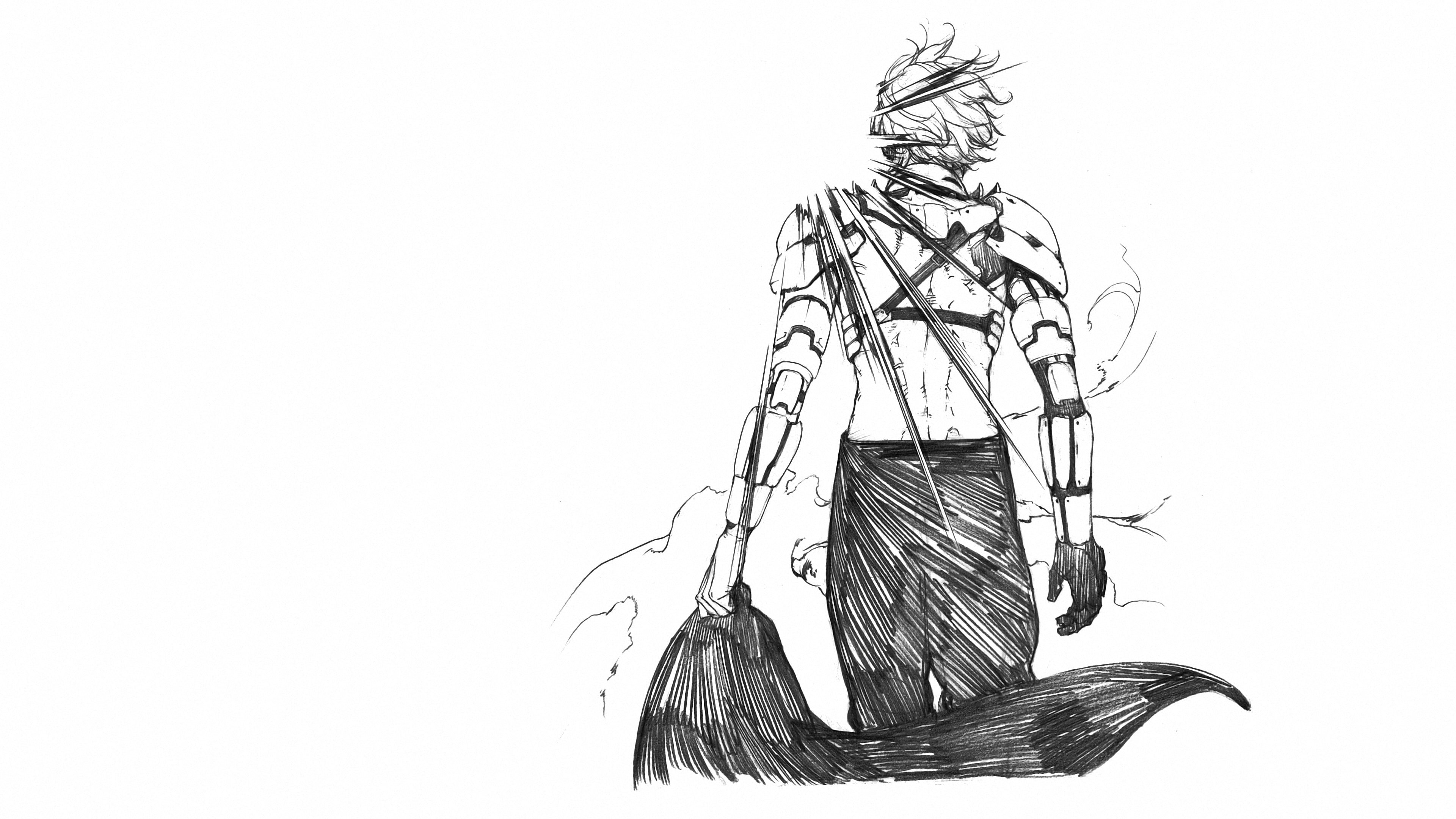 4K, Netflix TV Series, anime, manga, steampunk, combat, artwork, Netflix, LEVIUS, HD Wallpaper