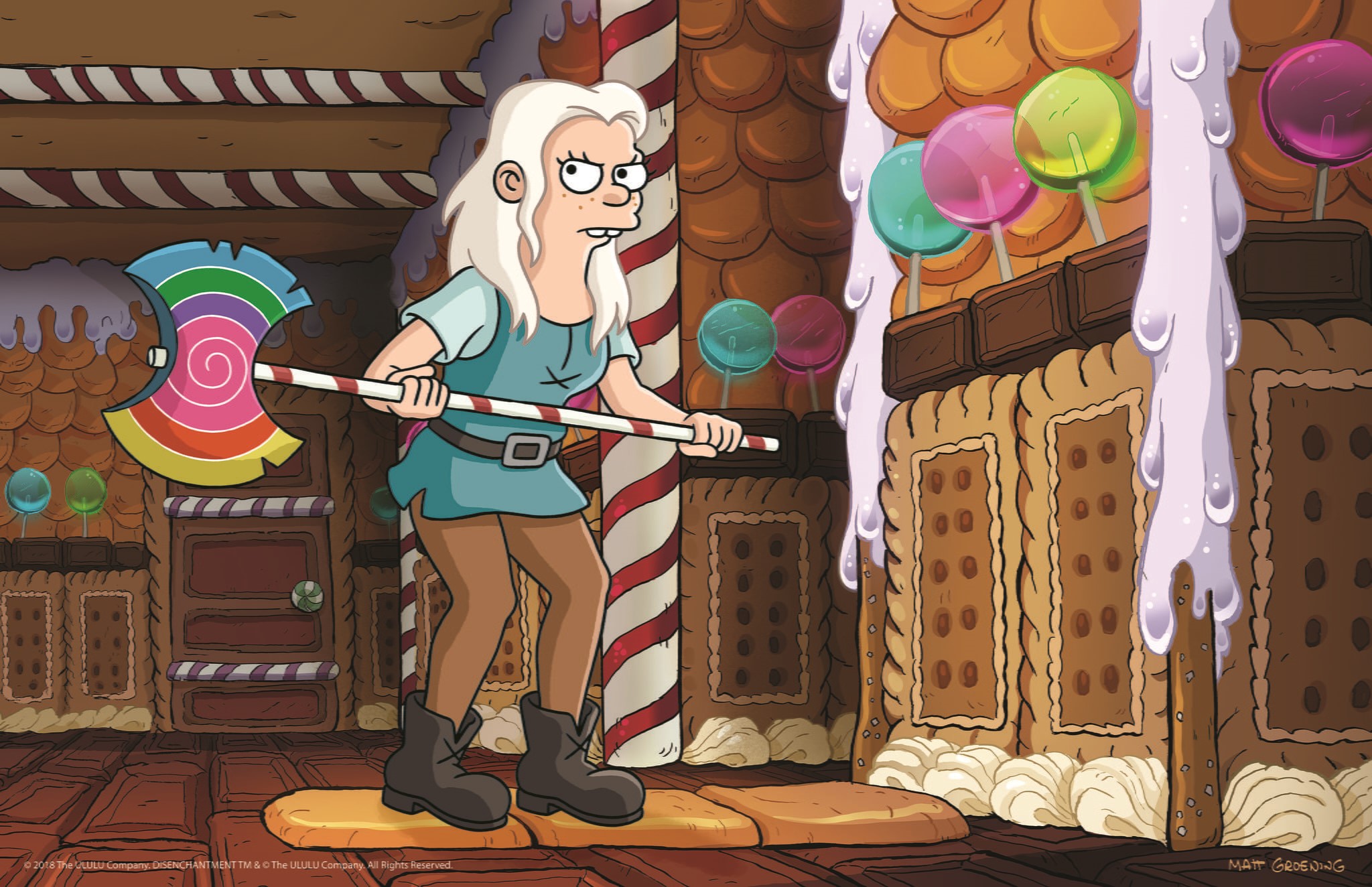 Netflix TV Series, 1080P, Disenchantment, Bean (Disenchantment), HD Wallpaper