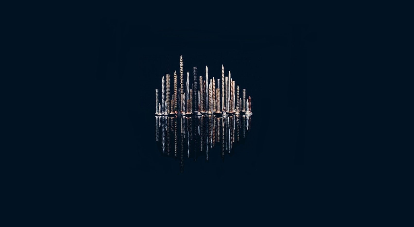 cityscape, building, copy space, skyscraper, architecture, futuristic, digital composite, water, finance, office building exterior, 720P, studio shot, HD Wallpaper