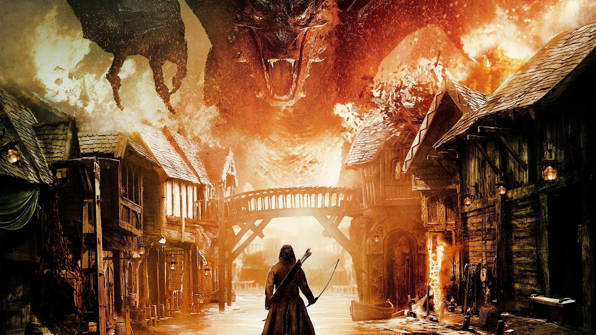 rear view, incidental people, dragon, travel, people, real people, 1080P, building exterior, love, leisure activity, adult, building, archer, HD Wallpaper