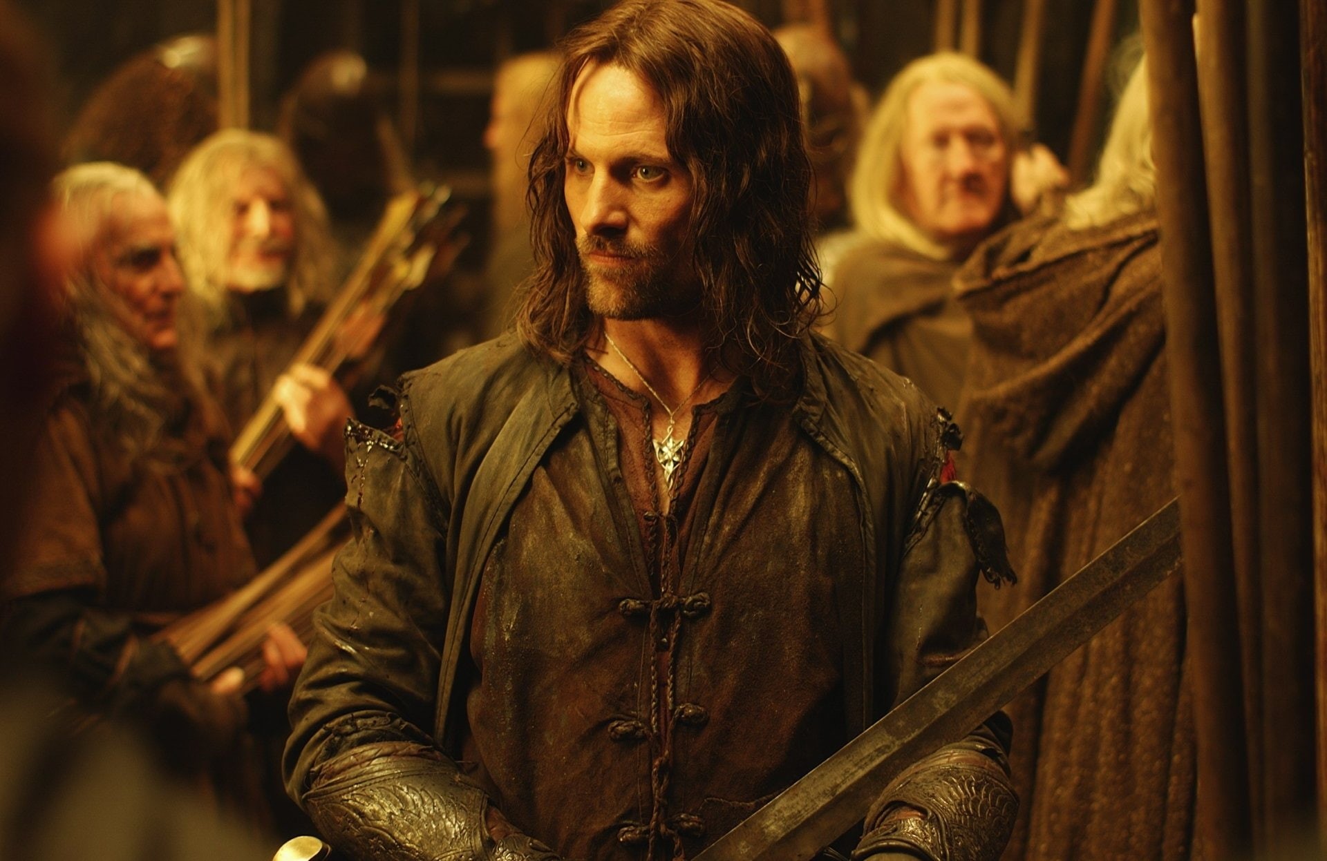 The Lord of the Rings, Viggo Mortensen, 1080P, Aragorn, The Lord of the Rings: The Two Towers, HD Wallpaper