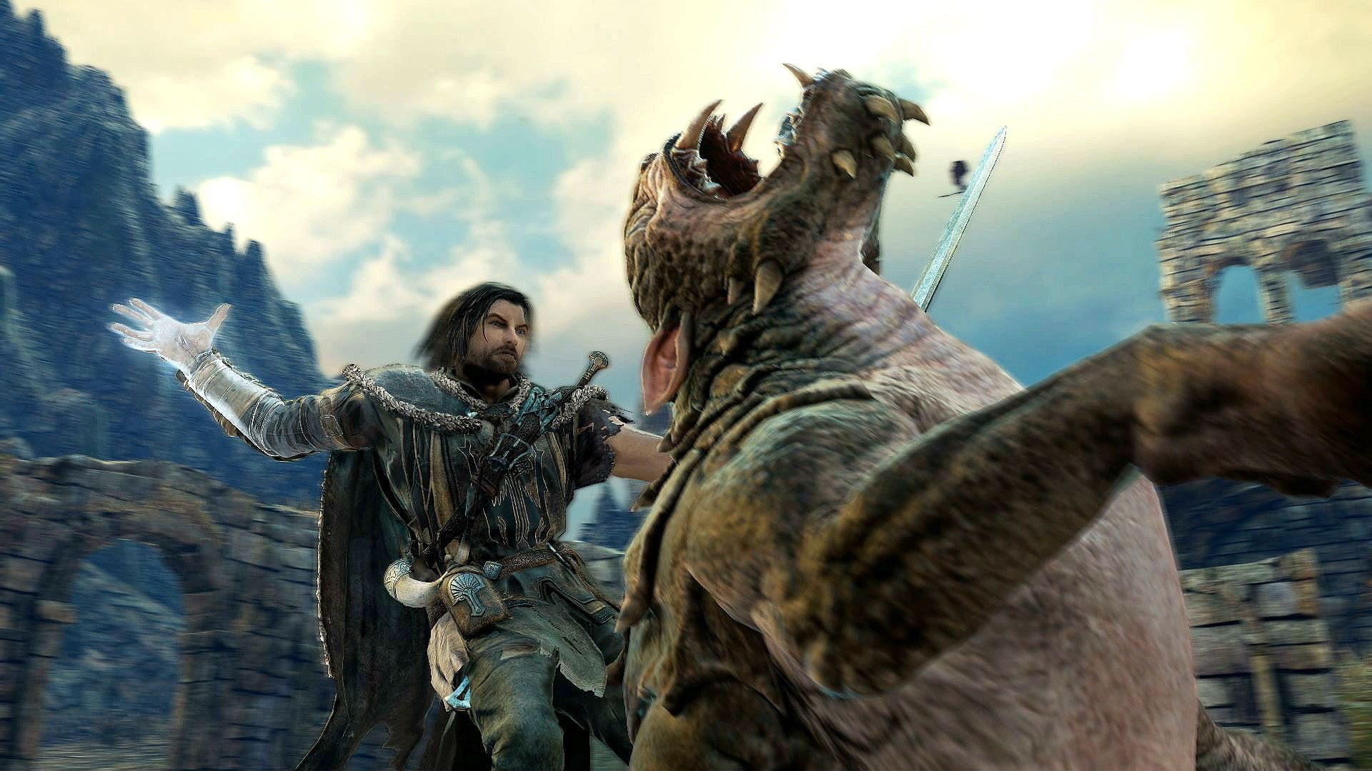 action, fantasy, middle, rings, mordor, warrior, 1080P, lotr, online, shadow, adventure, earth, lord, HD Wallpaper