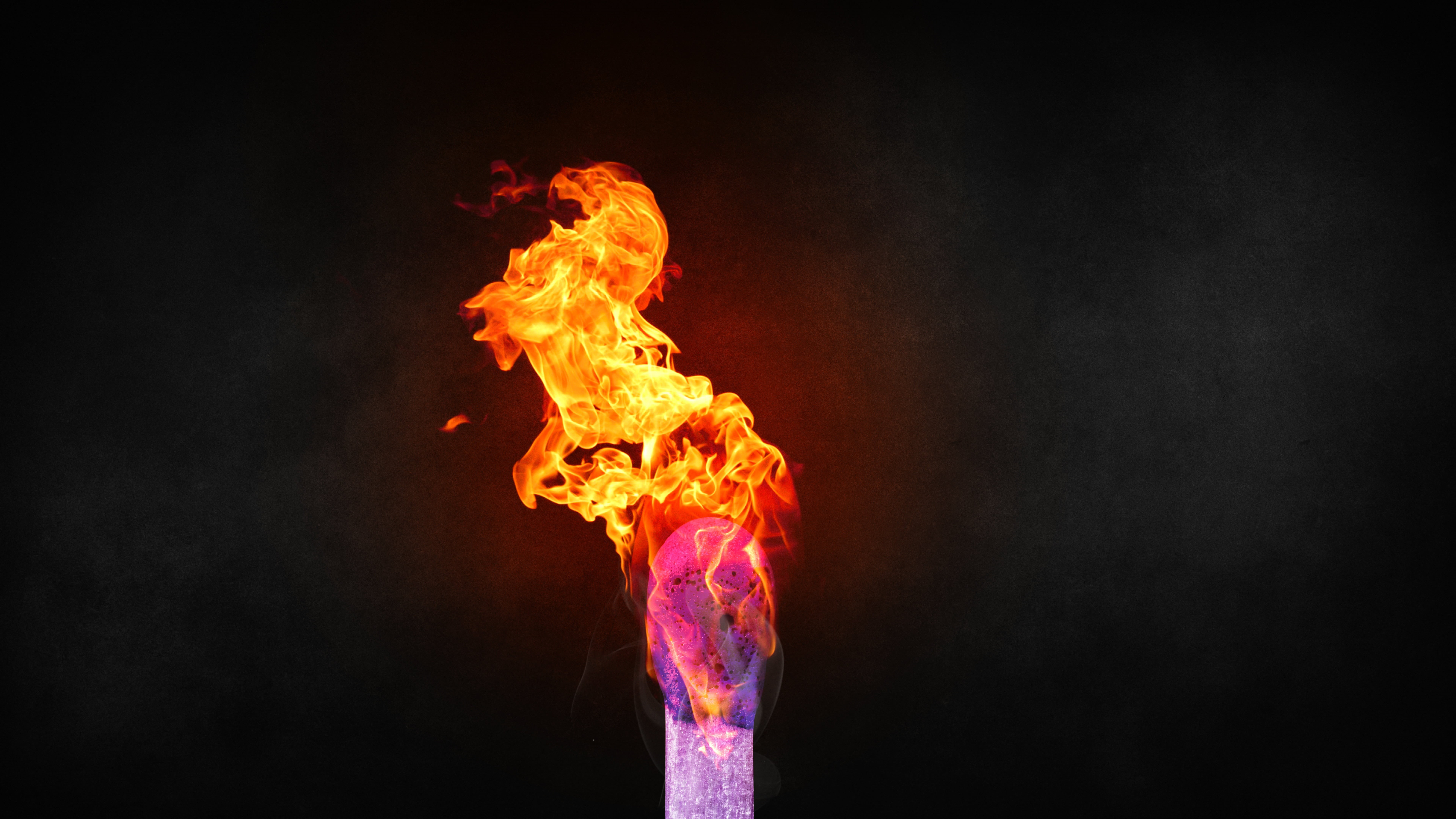 black, sign, macro photo, kindle, lighter, sticks, match head, burnt, studio shot, fire, exploding, close, glowing, burning, nature, smoke - physical structure, HD Wallpaper