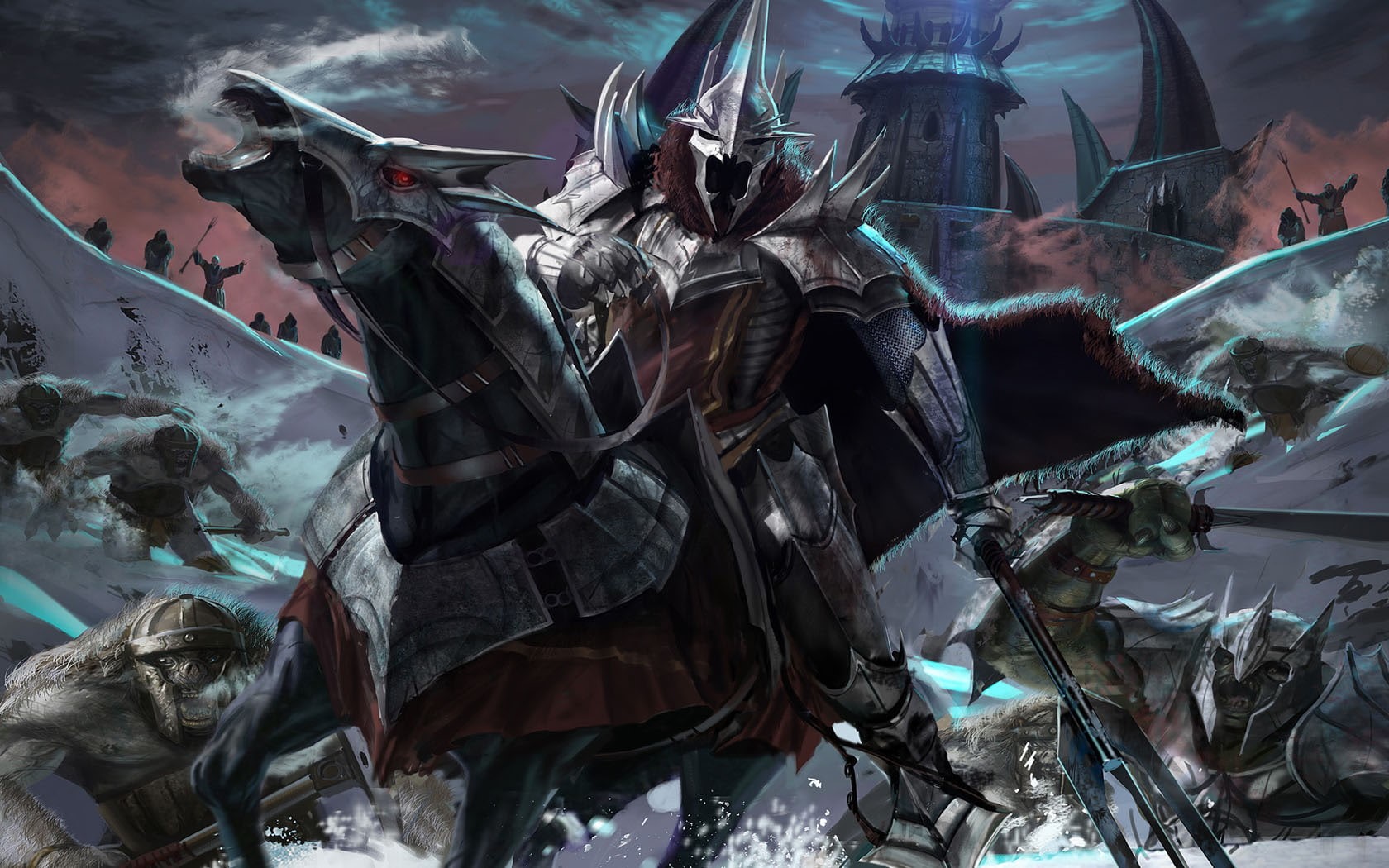 battle, king, lord, witch, rings, middle earth, 720P, HD Wallpaper