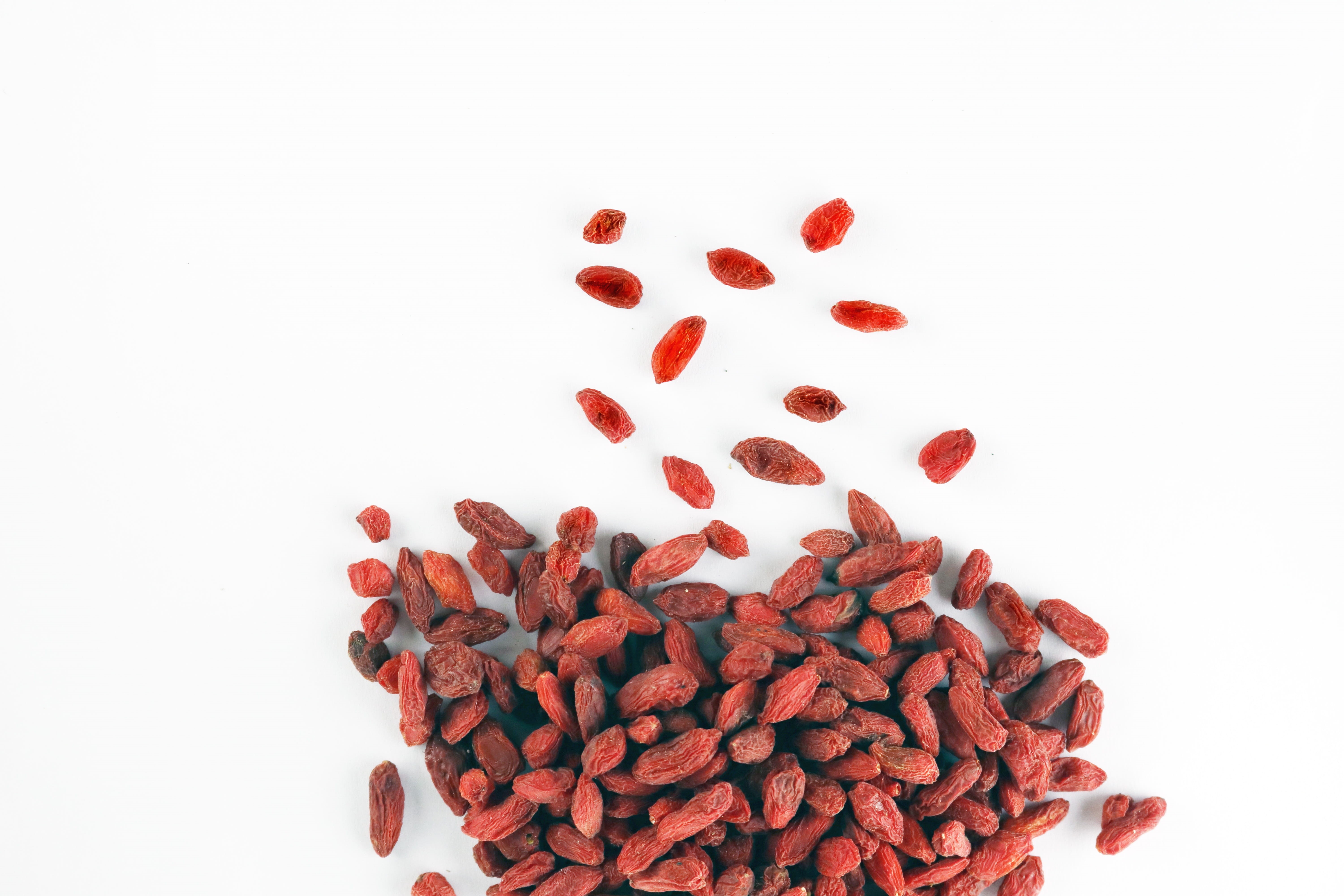 large group of objects, seed, food and drink, wellbeing, high angle view, dried fruit, spice, chinese herbal medicine, 5K, healthy eating, group, wolfberry, HD Wallpaper