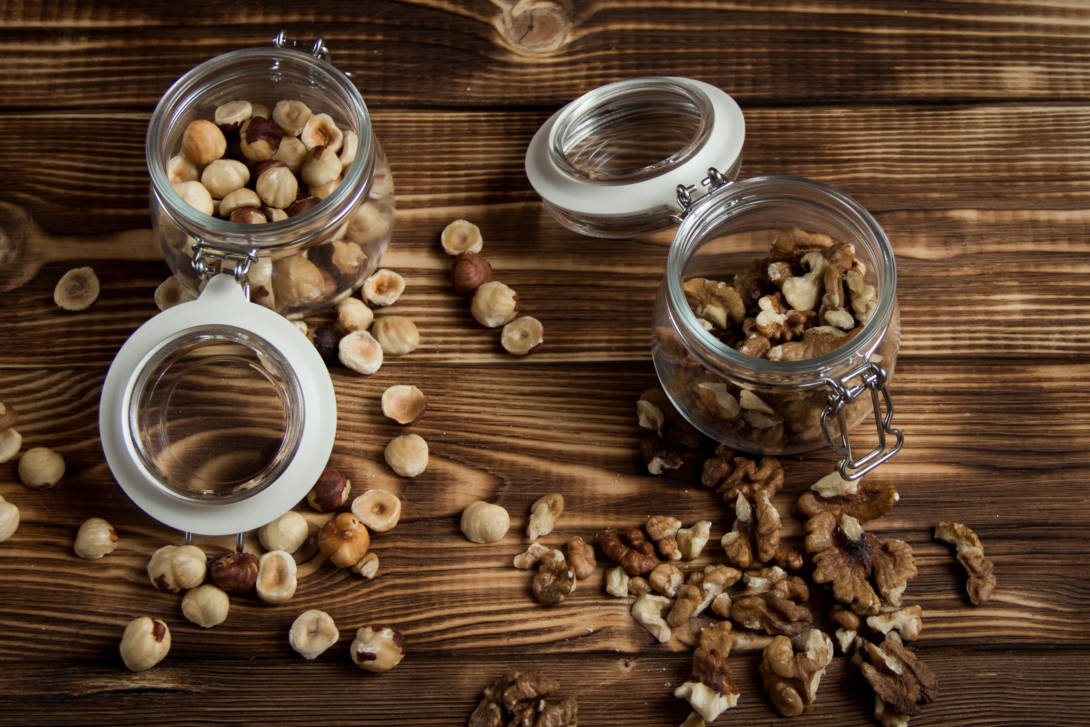 close-up, spice, indoors, dried food, walnut, wellbeing, alternative medicine, still life, healthcare and medicine, wood - material, no people, ingredient, HD Wallpaper