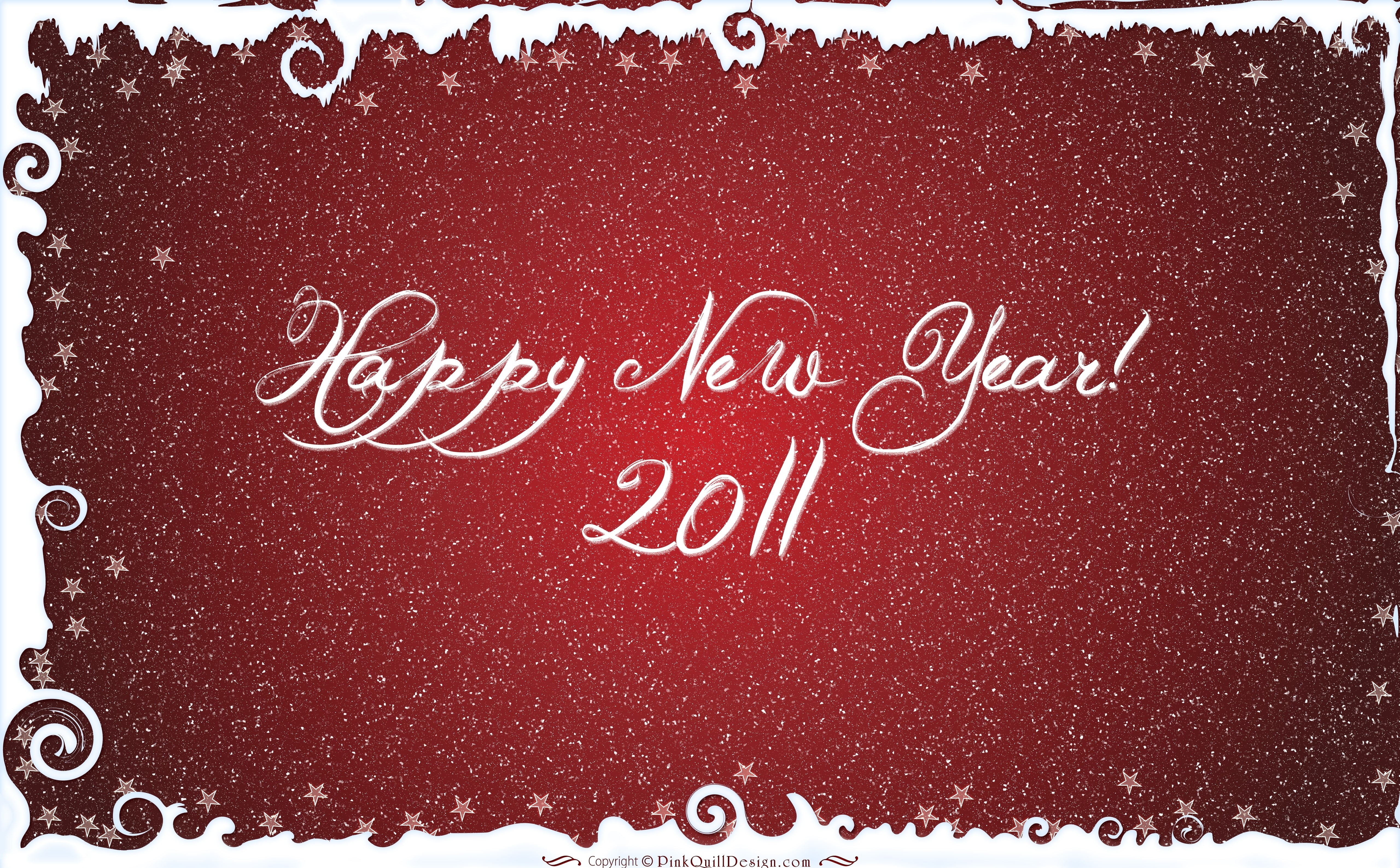 year, 5K, no people, emotion, red background, text, western script, new years eve, happy new year 2011, message, celebration, handwriting, Holidays, happy, HD Wallpaper