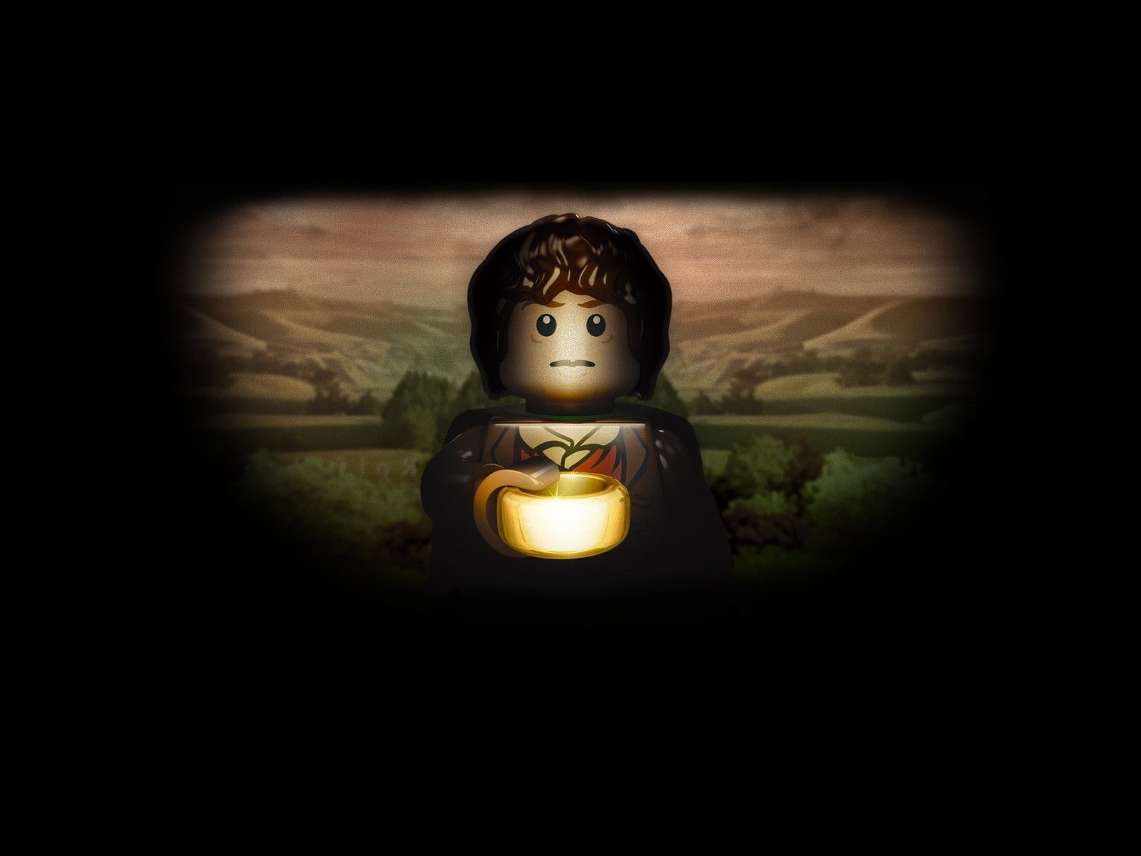 Frodo Baggins, 720P, LEGO, The Lord of the Rings, HD Wallpaper