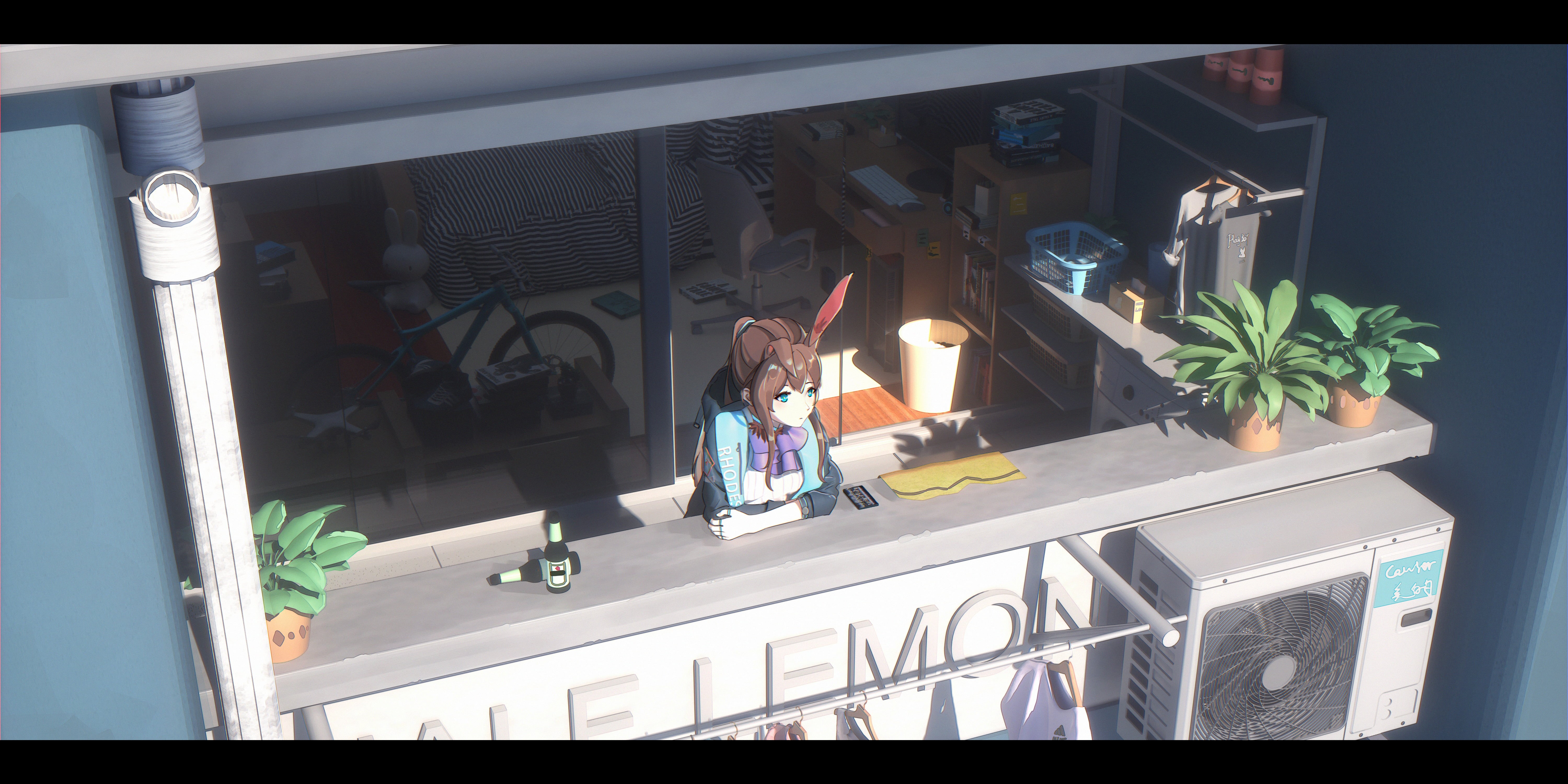 Arknights, 5K, Amiya (Arknights), anime girls, Bangeningmeng, anime, HD Wallpaper