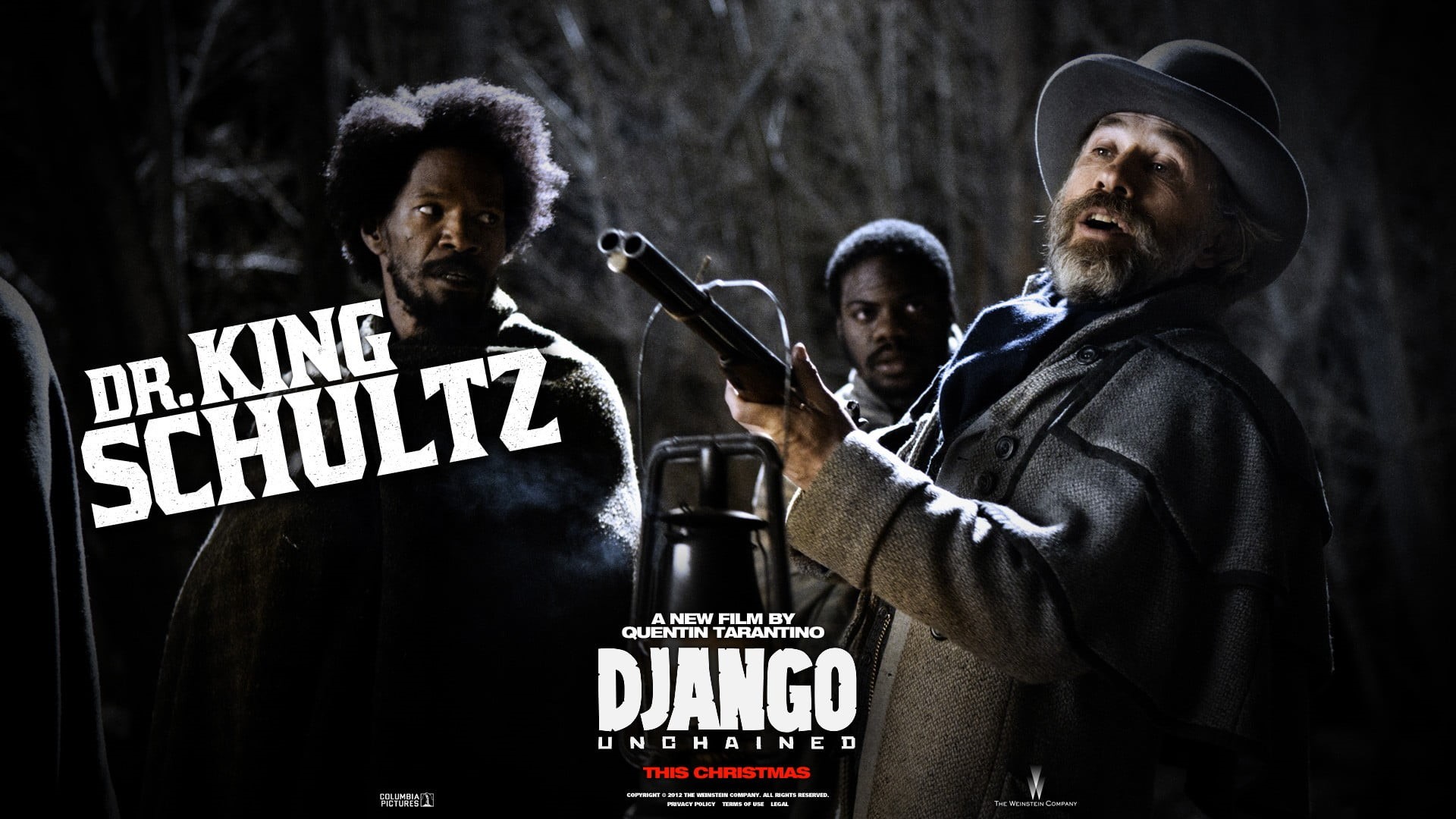group of people, waist up, gangster, crime, hat, government, communication, men, unchained, arts culture and entertainment, Jamie Foxx, movies, HD Wallpaper