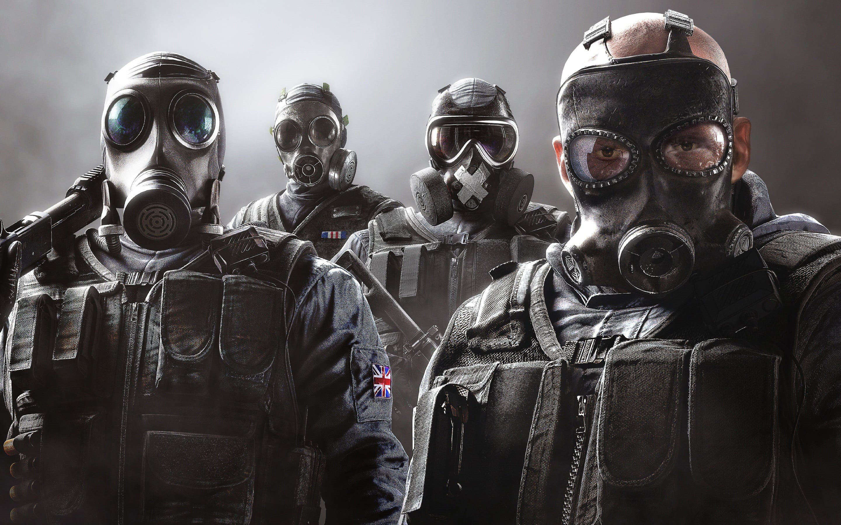 protective workwear, security, video games, aggression, adult, emergency services occupation, Rainbow Six: Siege, rescue worker, clothing, communication, HD Wallpaper