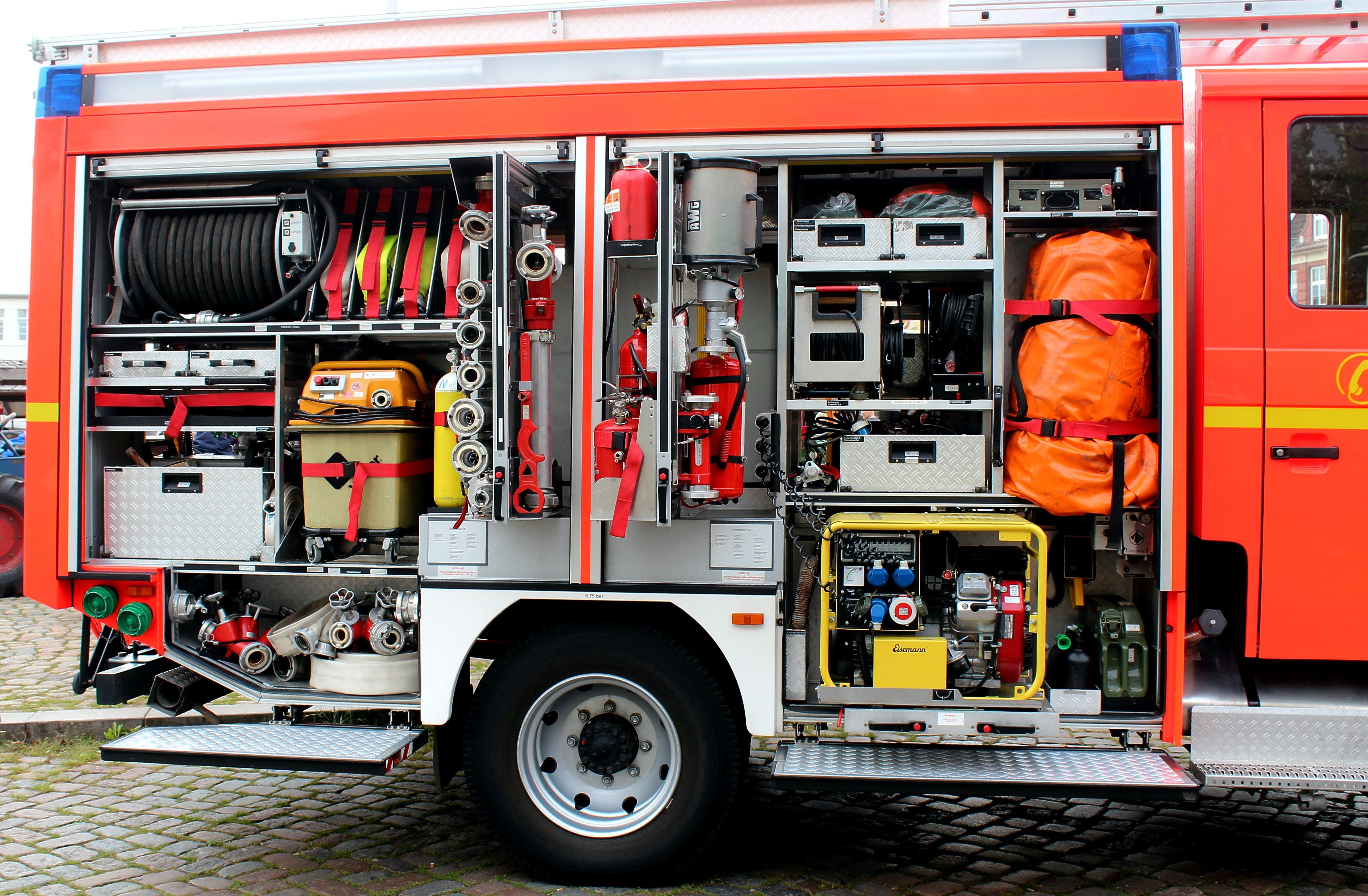 wheel, fire Station, healthcare and medicine, emergency Services, transportation, fire, car, 4K, firetruck, emergency equipment, protection, occupation, HD Wallpaper