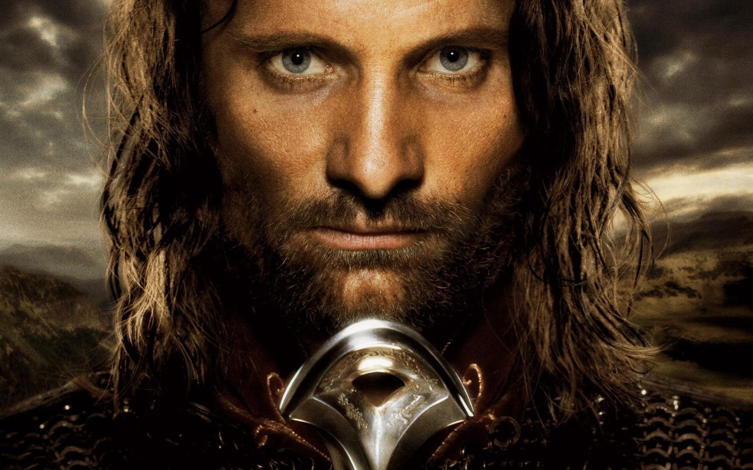 security, mid adult, The Lord Of The Rings: The Return Of The King, portrait, serious, focus on foreground, 2K, front view, human face, adult, mid adult men, HD Wallpaper