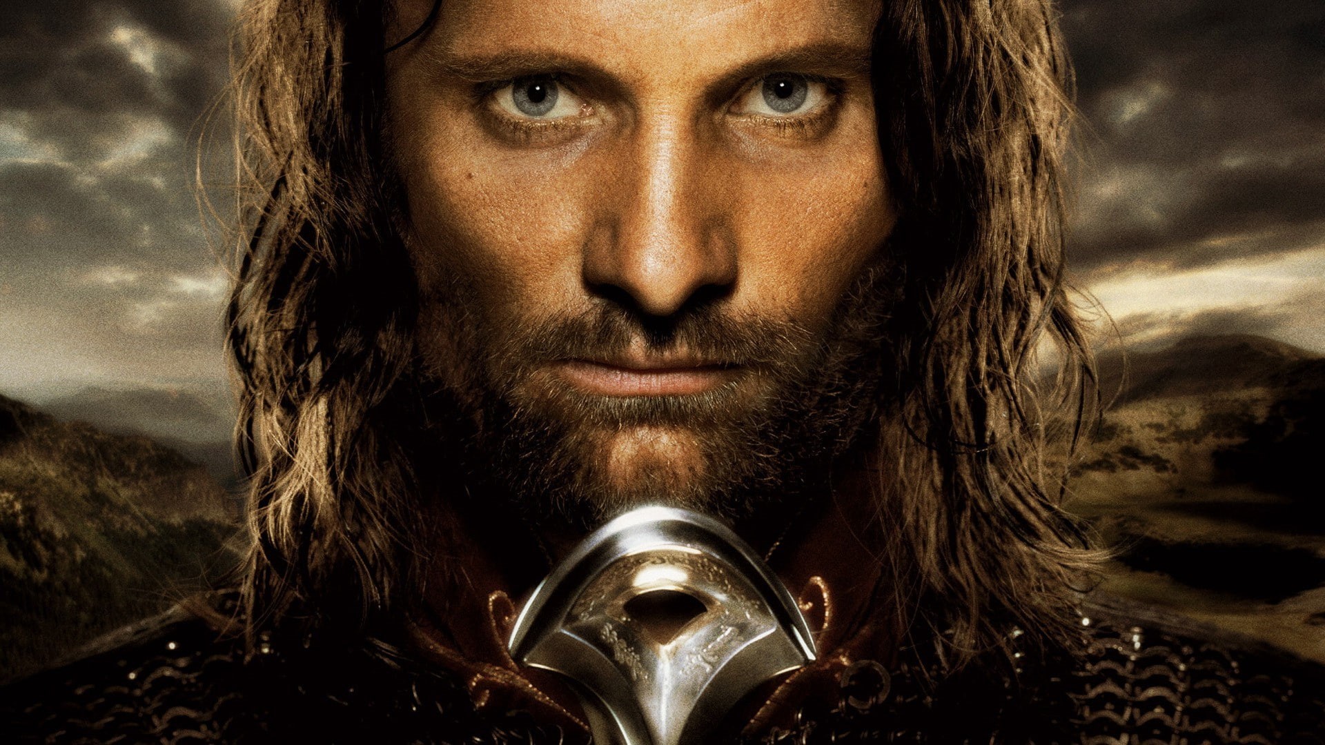 sky, The Lord Of The Rings: The Return Of The King, 1080P, men, mid adult men, headshot, looking at camera, human face, adult, cloud - sky, lifestyles, HD Wallpaper