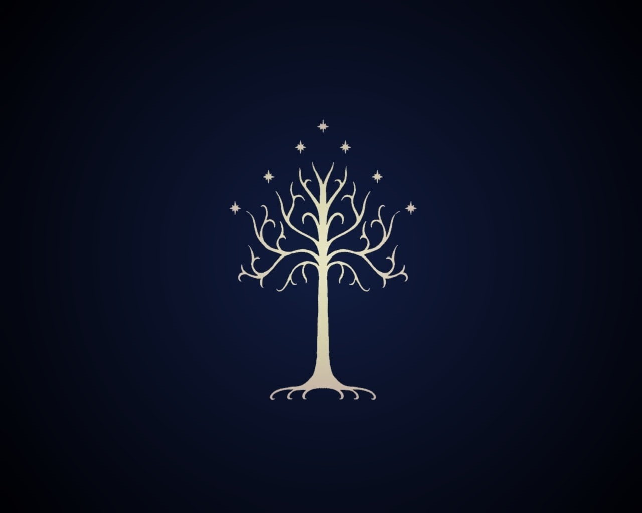 symbols, 720P, Blue Background, Trees, Sigils, The Lord Of The Rings, Gondor, HD Wallpaper