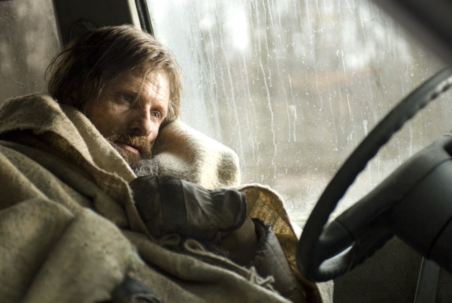 Post Apocalyptic, Viggo Mortensen, The Road, 1080P, Movie, Dark, HD Wallpaper