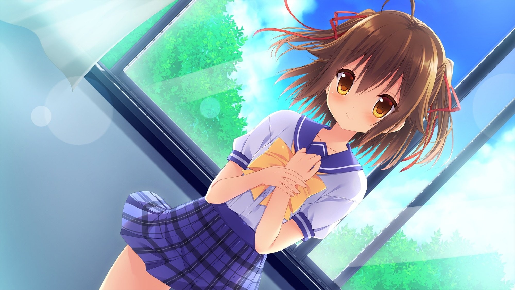 game, majo, yugamo, 1080P, natsu, parade, seifuku, fool, wonder, azuki, any, HD Wallpaper