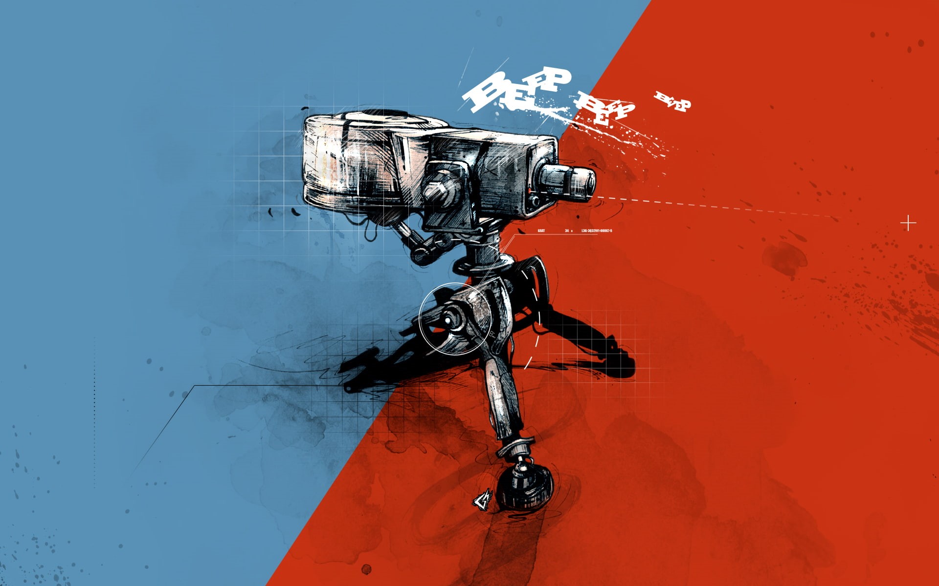 fortress, torrent, blue, red, gun, turret, 1080P, video games, team, hd, HD Wallpaper