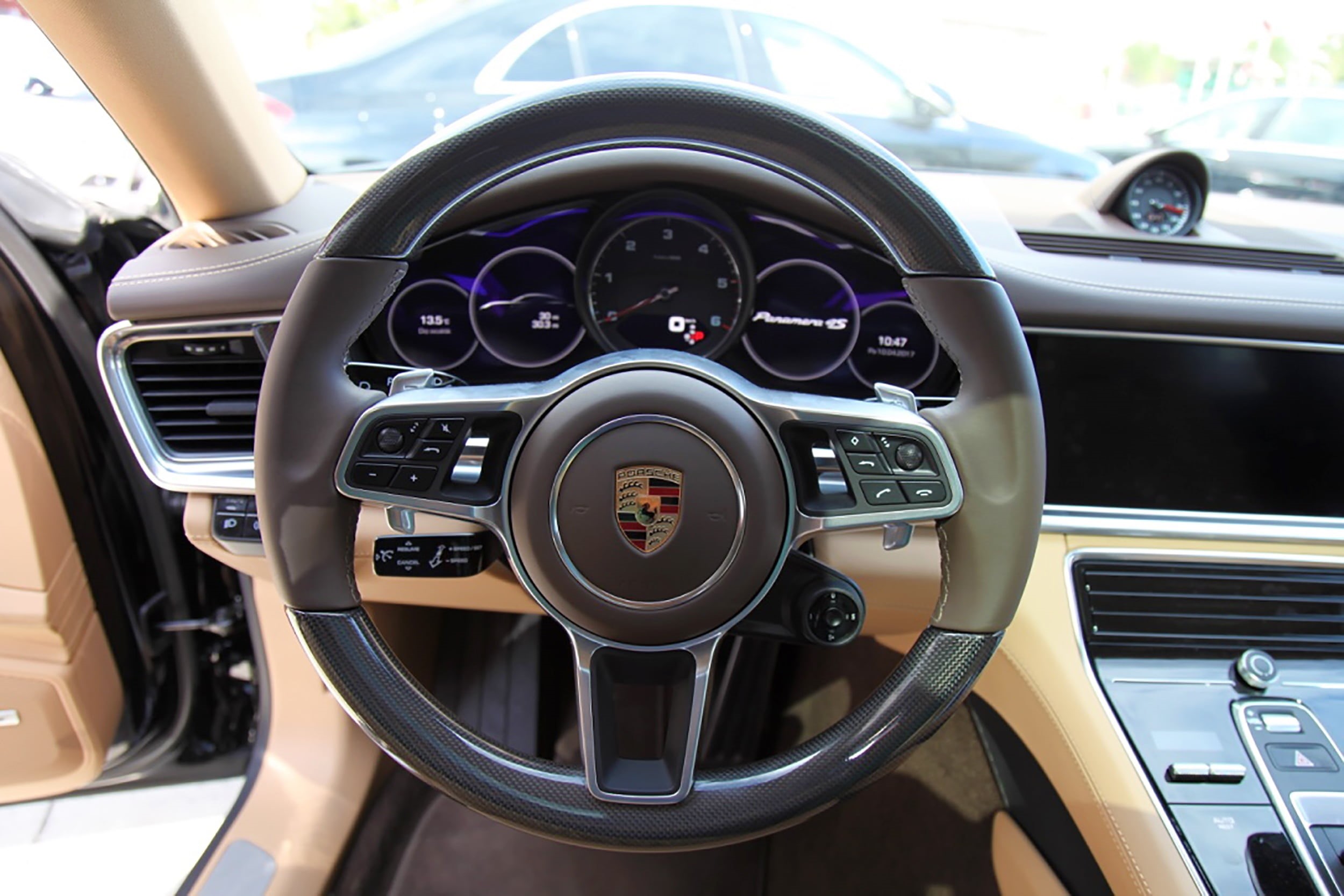 mode of transportation, cockpit, car, porsche, close-up, 1080P, steering, air vehicle, luxury, helm, travel, technology, speed, vehicle interior, day, HD Wallpaper