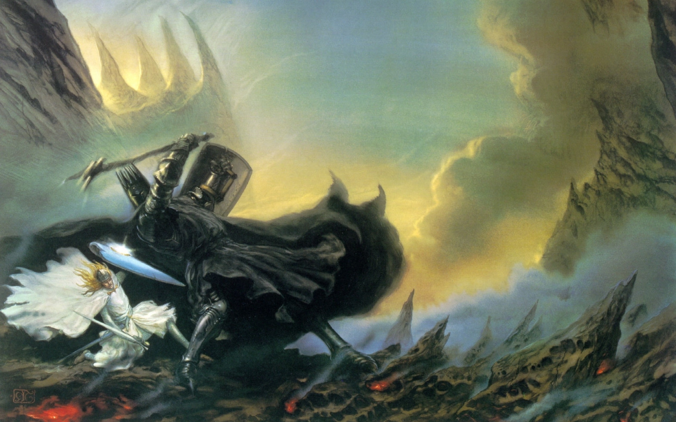 2K, J, artwork, The Silmarillion, tolkien, r, HD Wallpaper