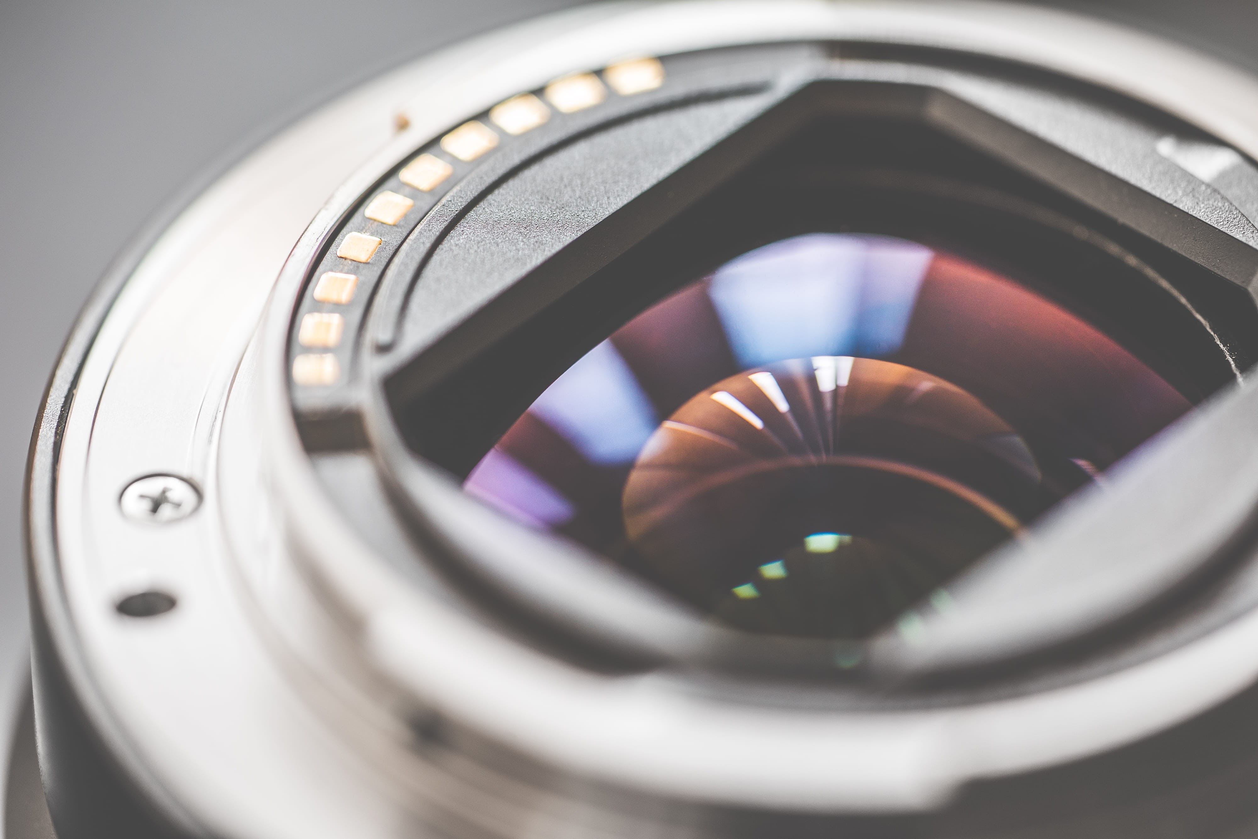 Camera Lens, photographic equipment, Rear, Zoom, 4K, single Object, camera - Photographic Equipment, reflection, telephoto Lens, glass - material, optical Instrument, HD Wallpaper