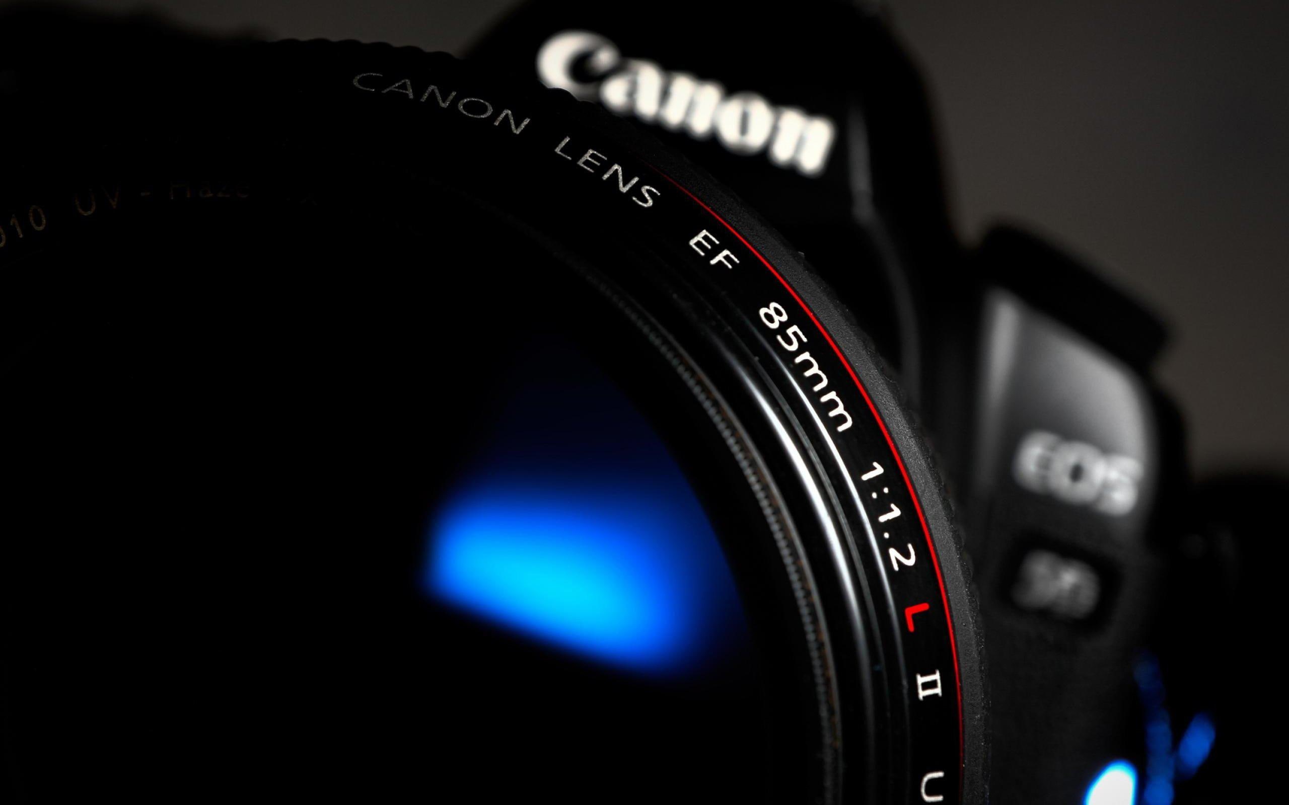 images, cannon, lense, camera, 2K, HD Wallpaper