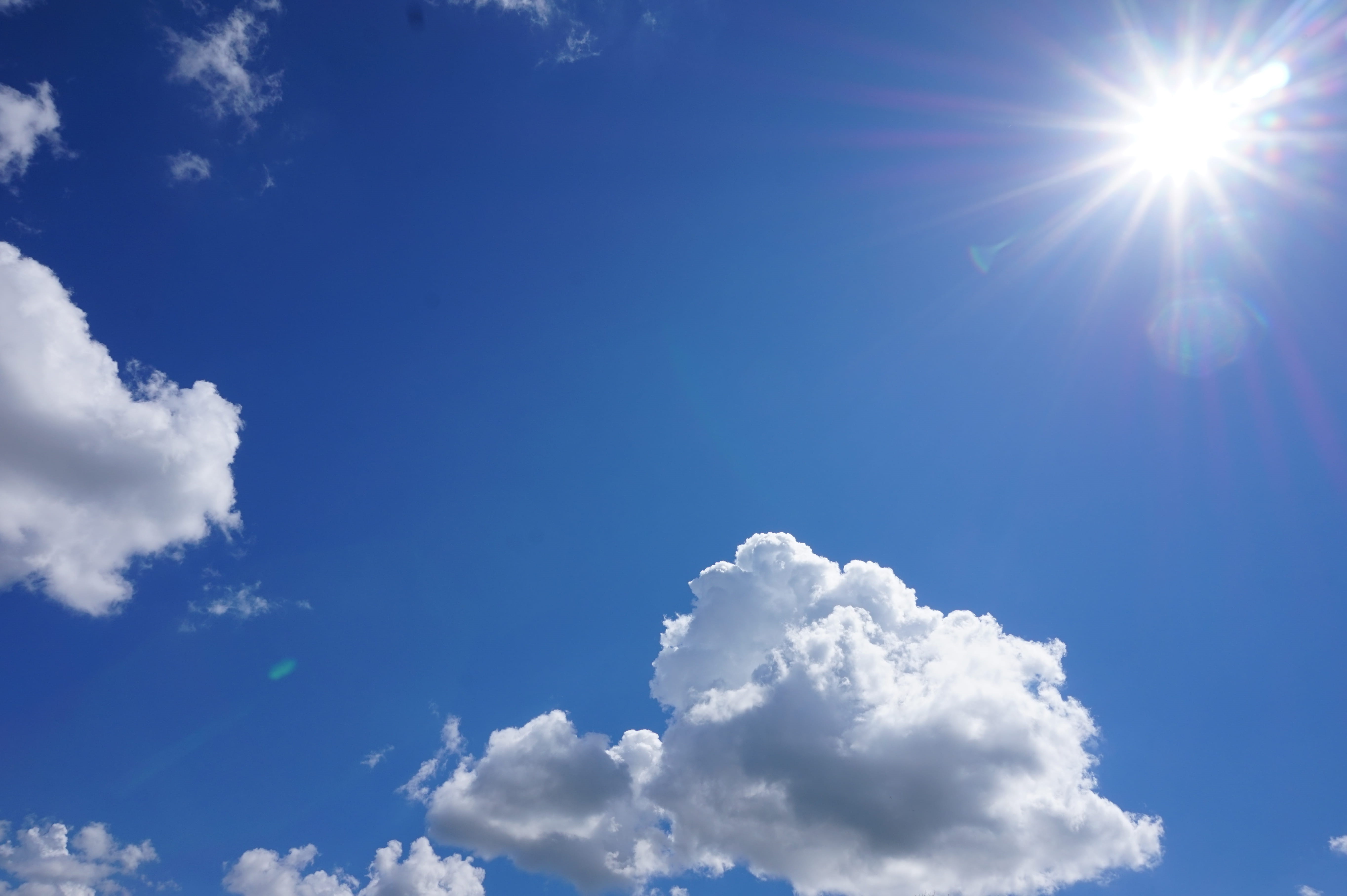sunlight, picture, light, summer, nice, beauty in nature, outdoors, brightly lit, canada, no people, idyllic, low angle view, cloud - sky, backgrounds, HD Wallpaper